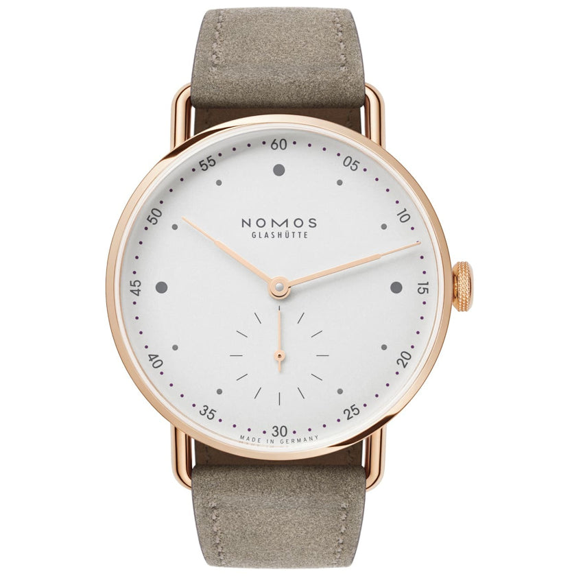 NOMOS Glashütte Metro Rose Gold 33