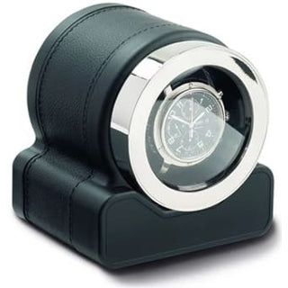 Scatola Del Tempo Rotor One Black Leather