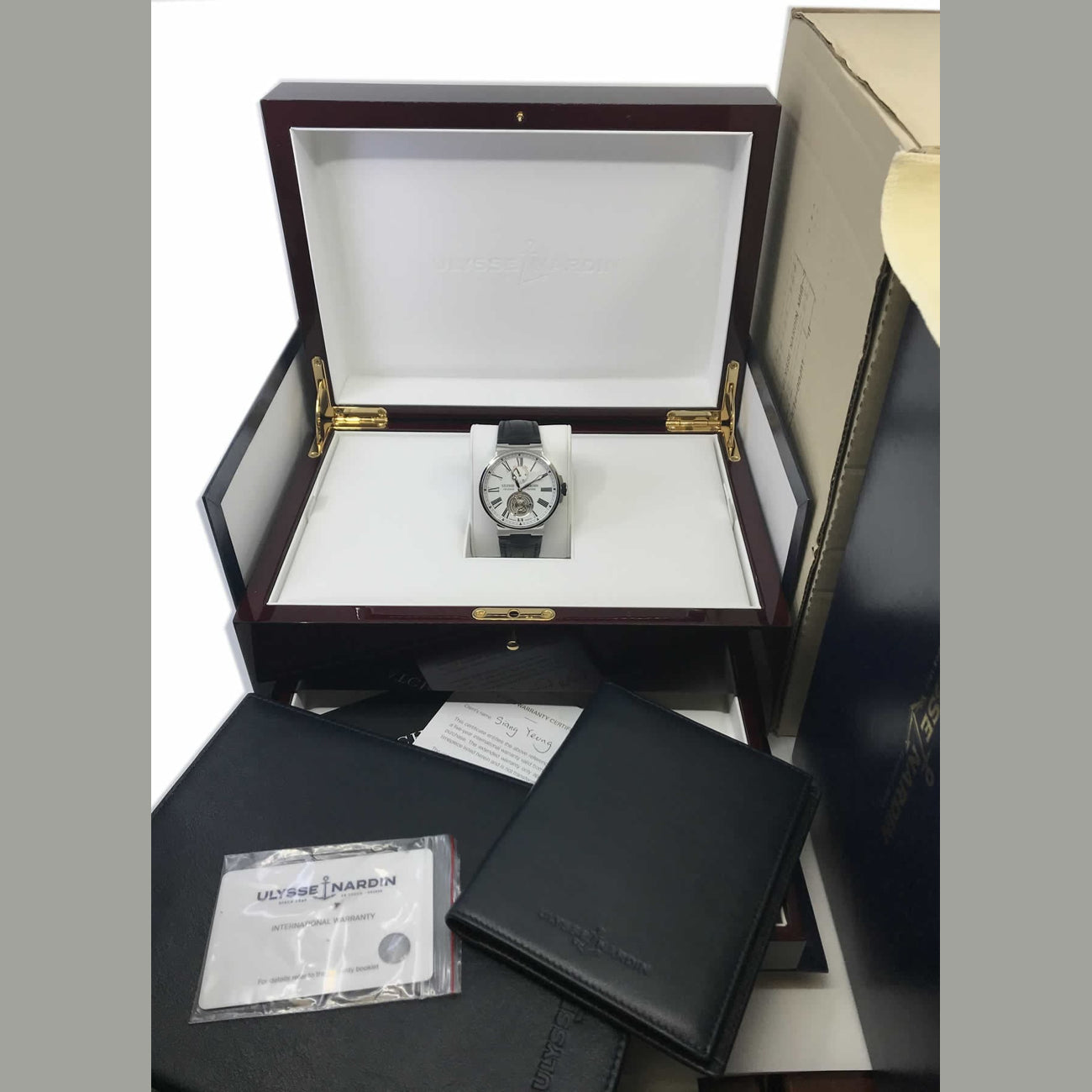 Ulysse Nardin Marine Tourbillon 1283-181