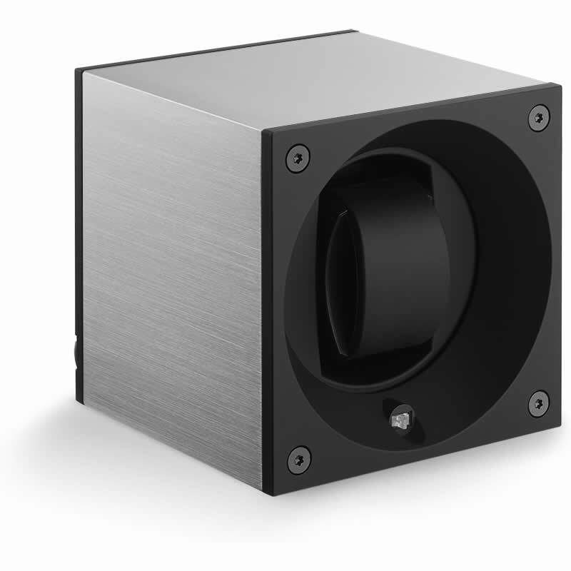 SwissKubik Watch Winder Single Anodized Silver