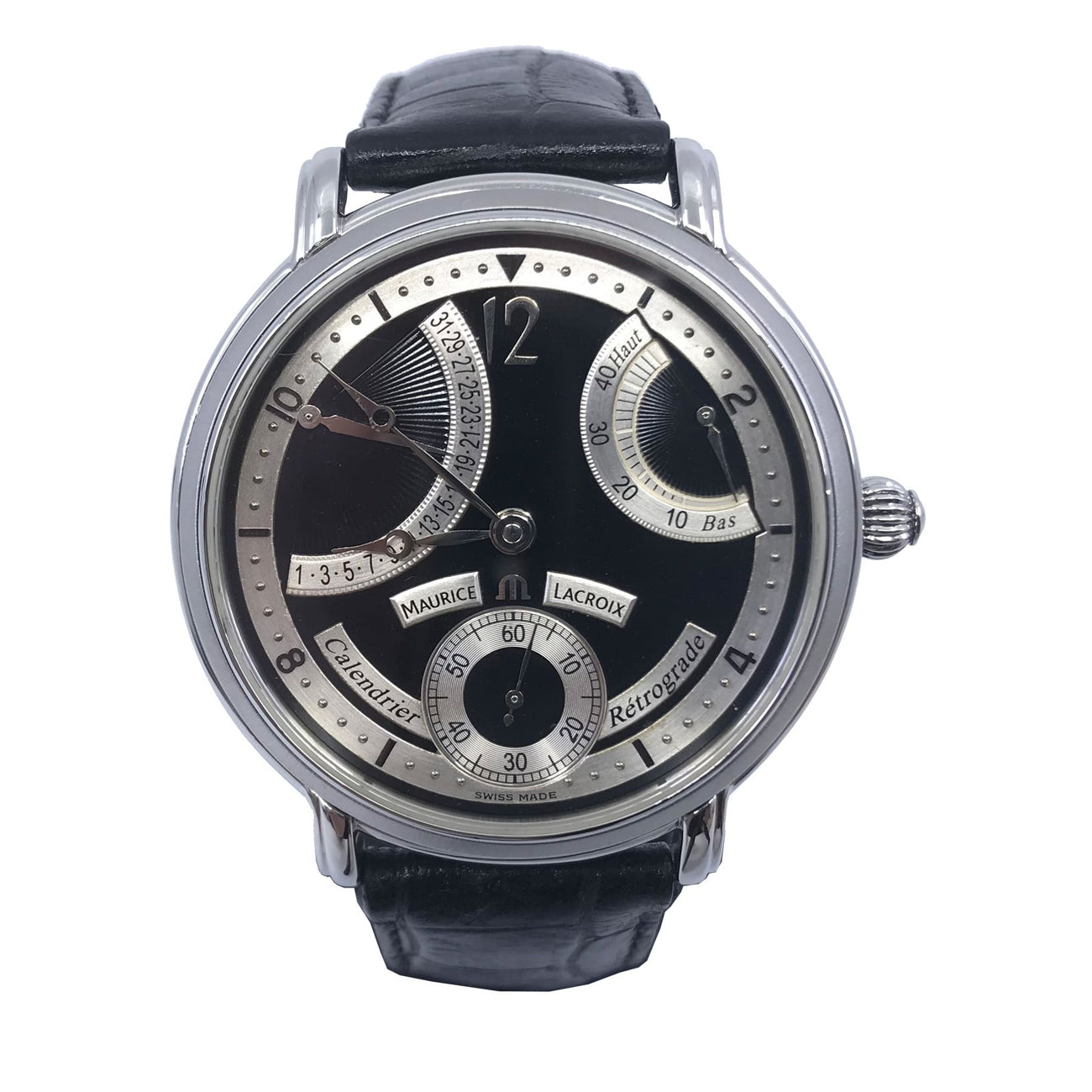 Maurice LaCroix Masterpiece Calendrier Retrograde MP6338-SS001-390