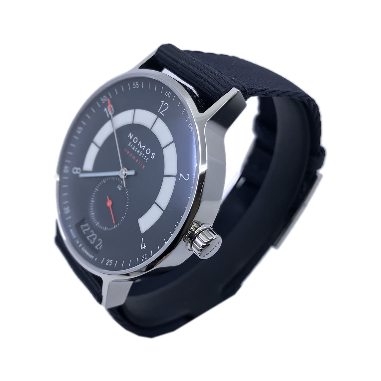NOMOS Glashütte Autobahn Neomatik 41mm Date Midnight Blue