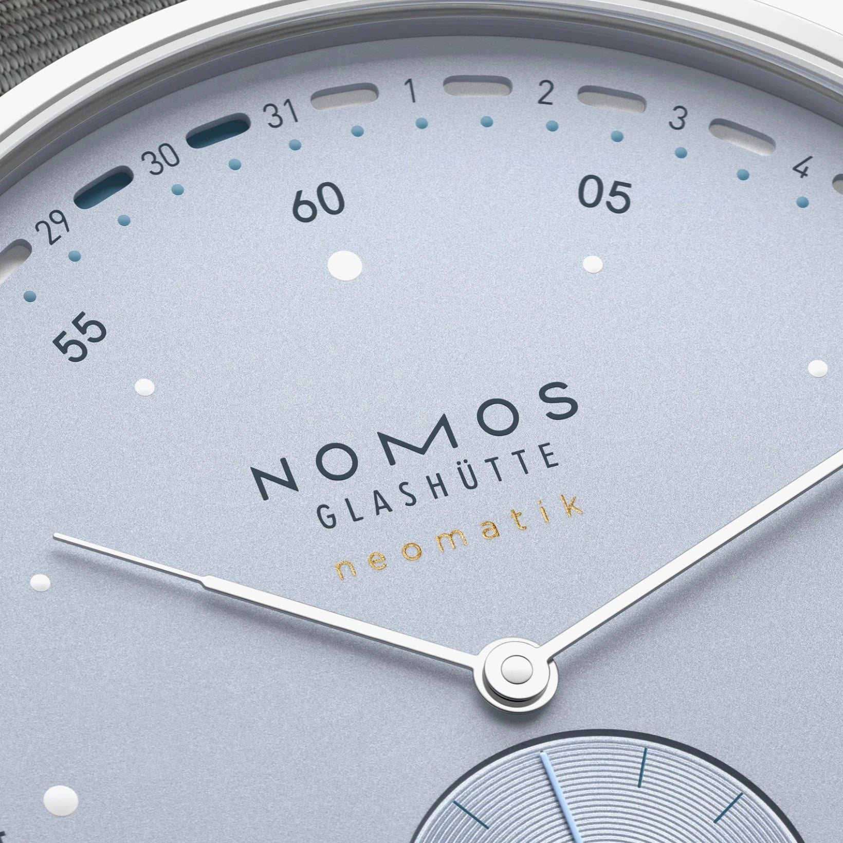 NOMOS Glashütte Metro Neomatik 41 Update Ice Blue