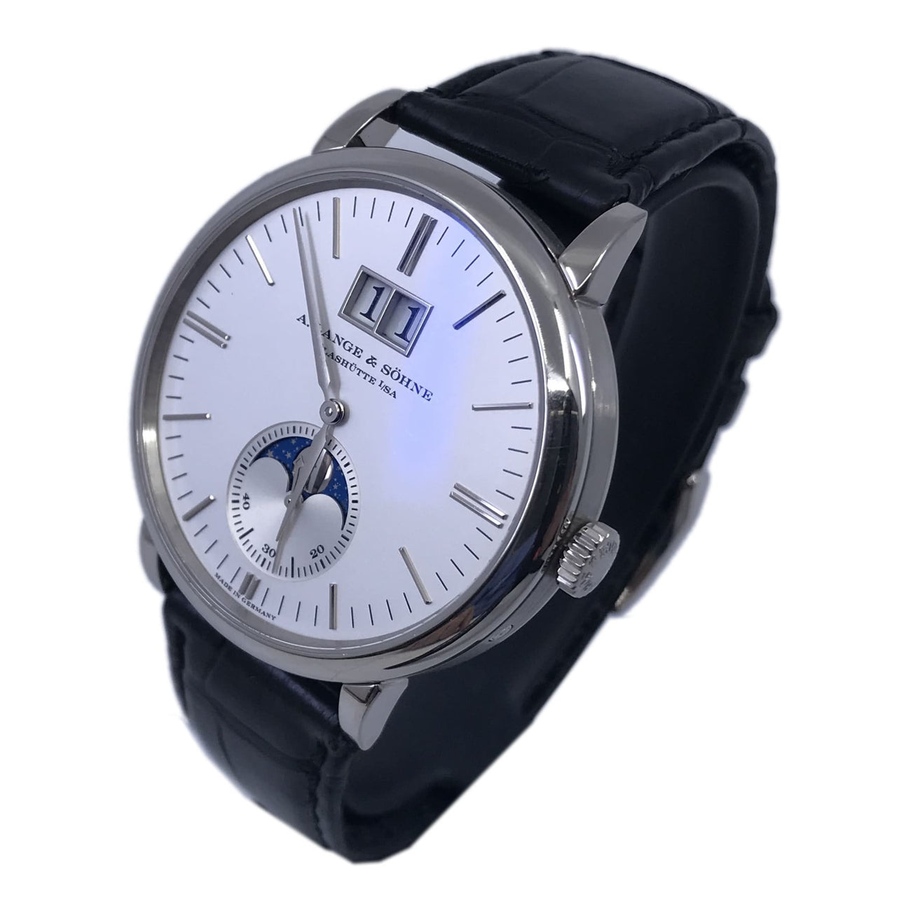 A. Lange & Söhne Saxonia Moon Phase 384.026