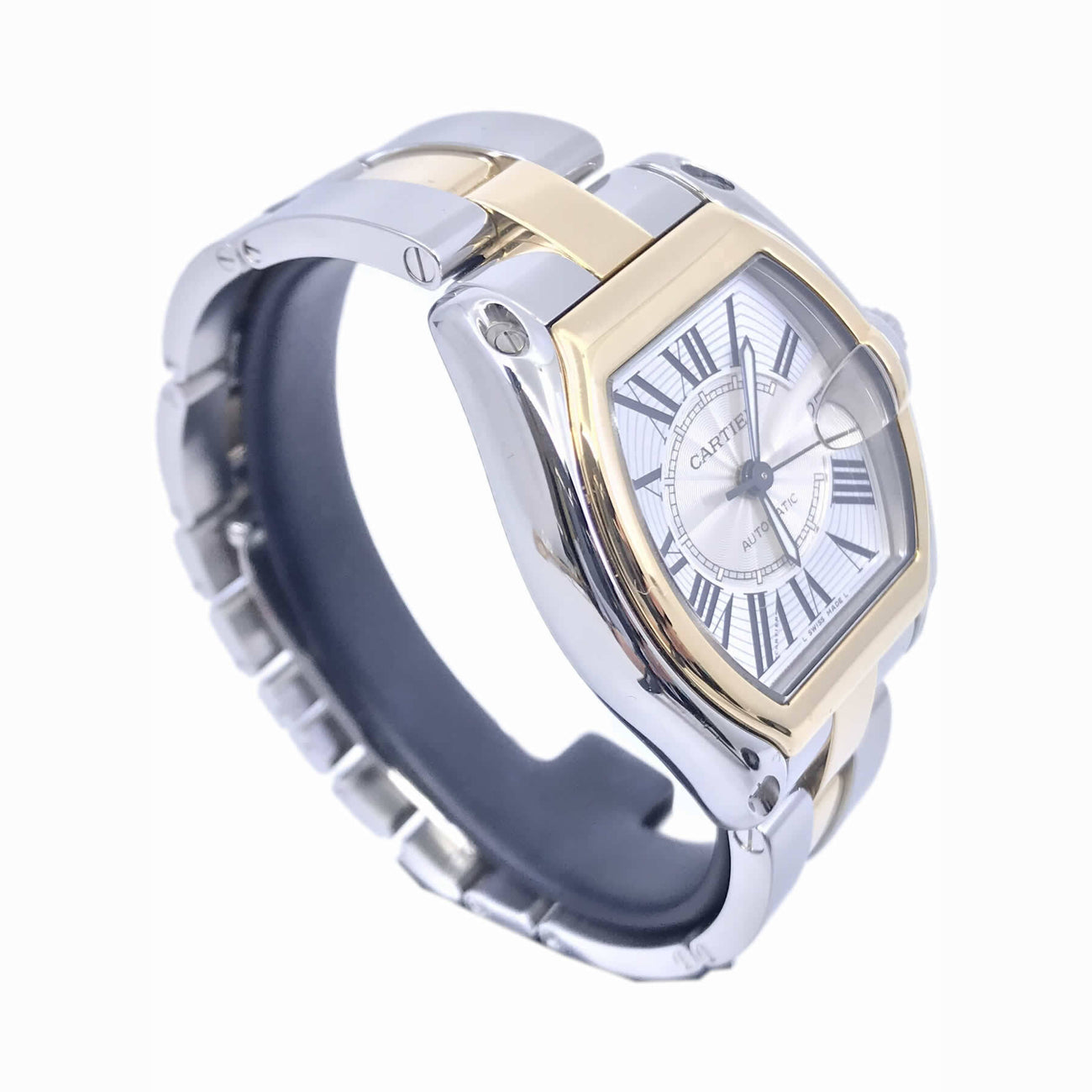 Cartier Roadster Two-Tone 18k Yellow W62031Y4