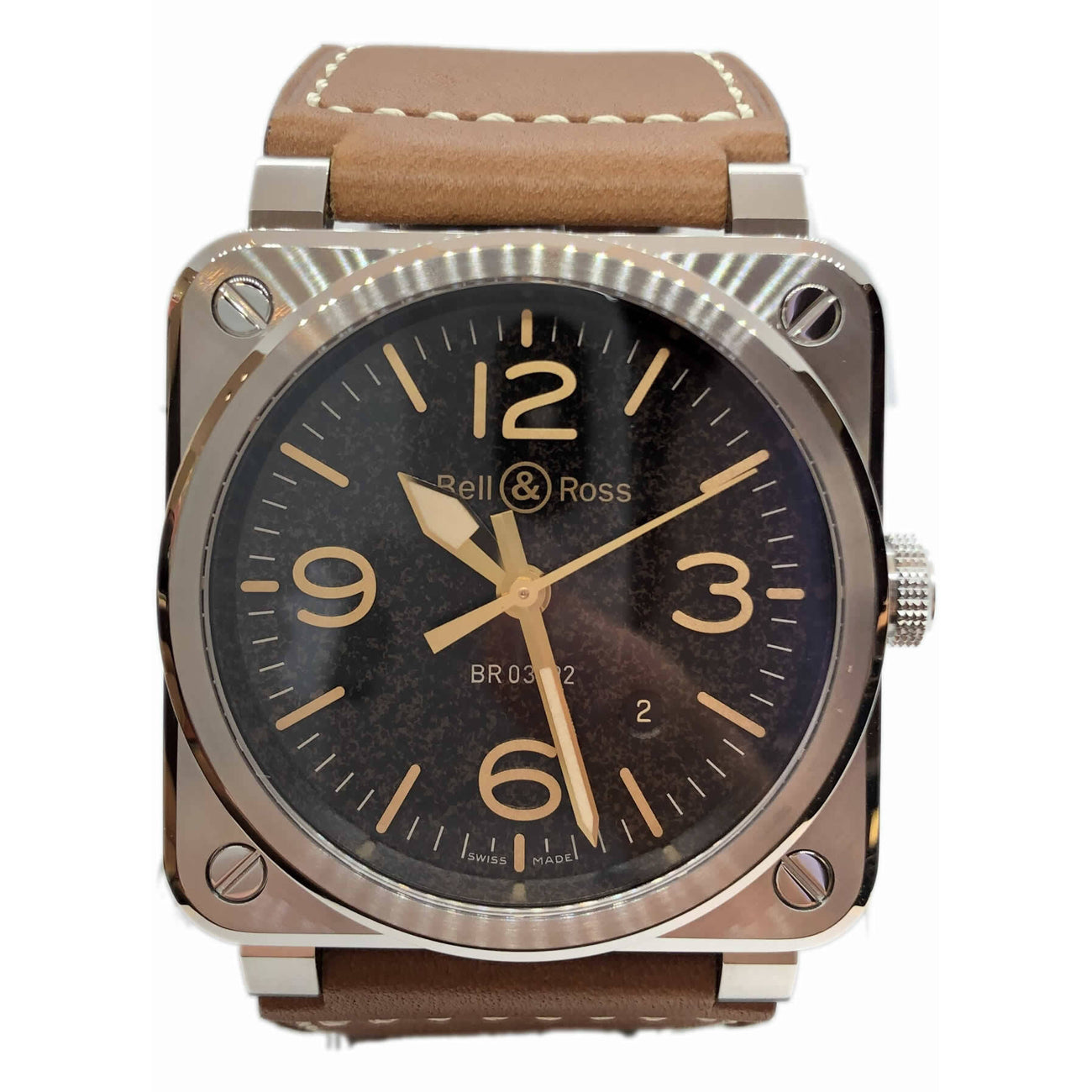 Bell & Ross BR 03-92 Golden Heritage BR0392-ST-G-HE-SCA