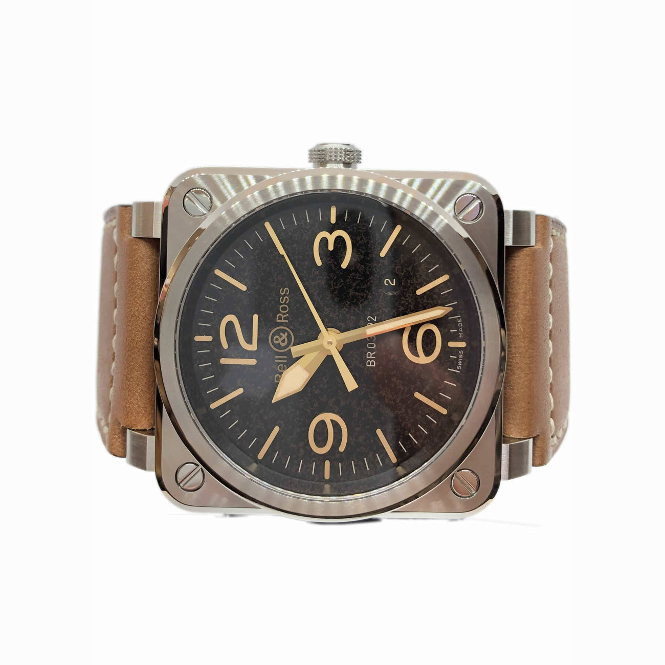 Bell & Ross BR 03-92 Golden Heritage BR0392-ST-G-HE-SCA