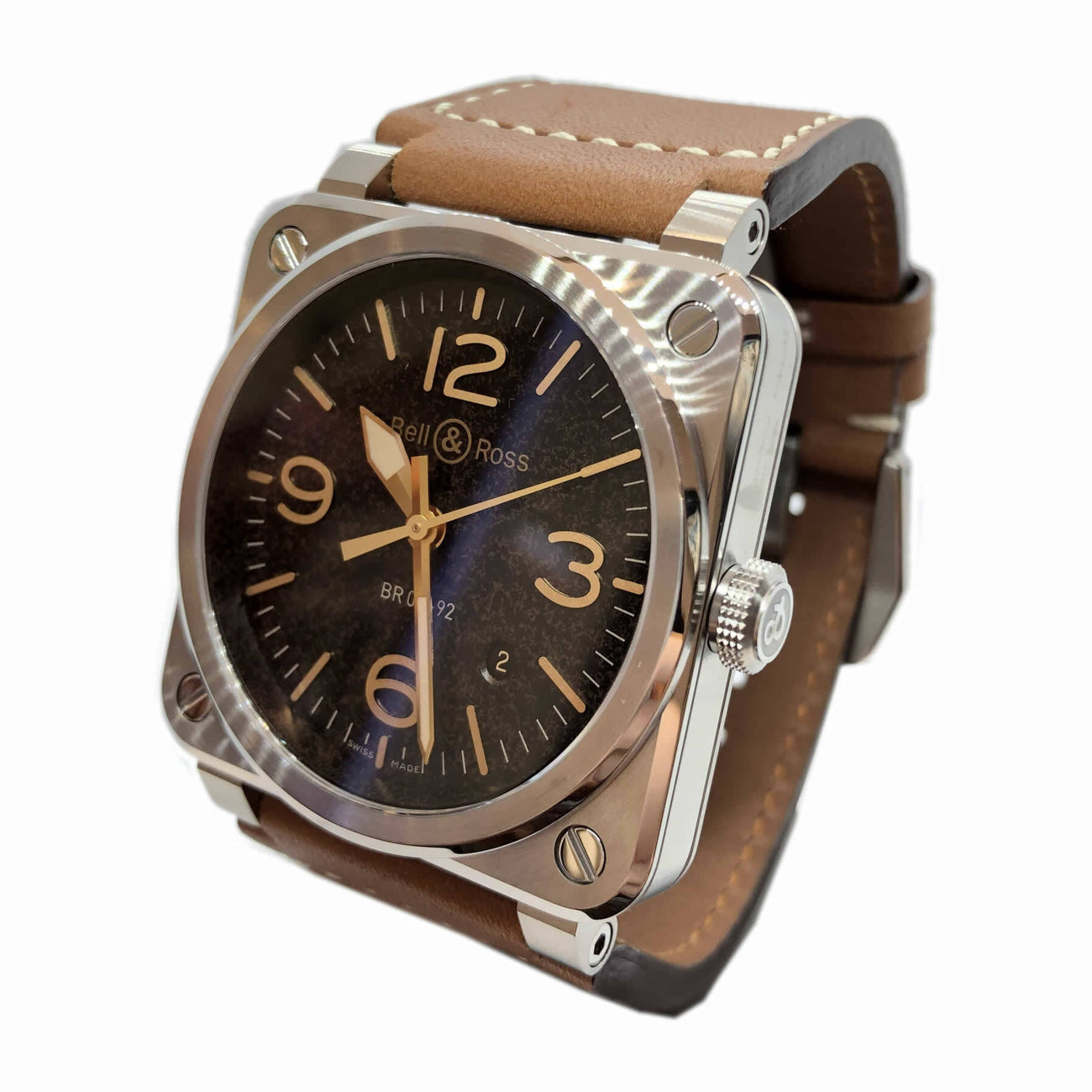 Bell & Ross BR 03-92 Golden Heritage BR0392-ST-G-HE-SCA