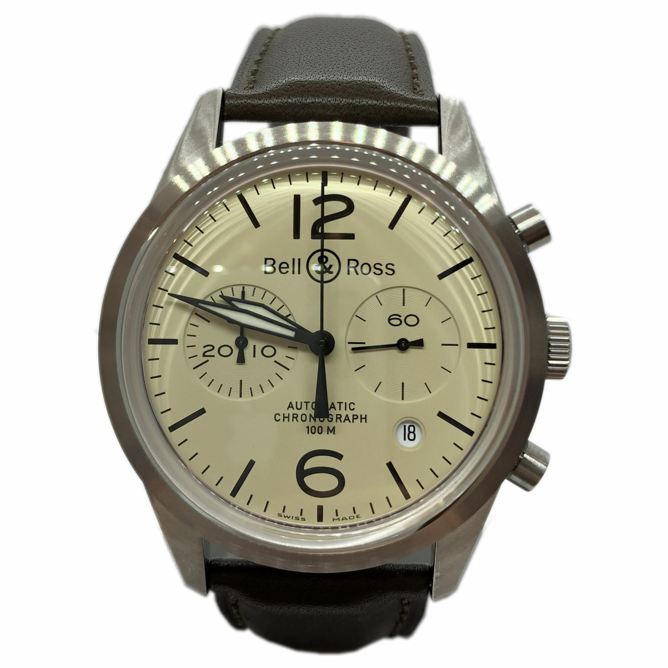 Bell & Ross BR126 Vintage Original Beige BRV126-BEI-ST-SCA