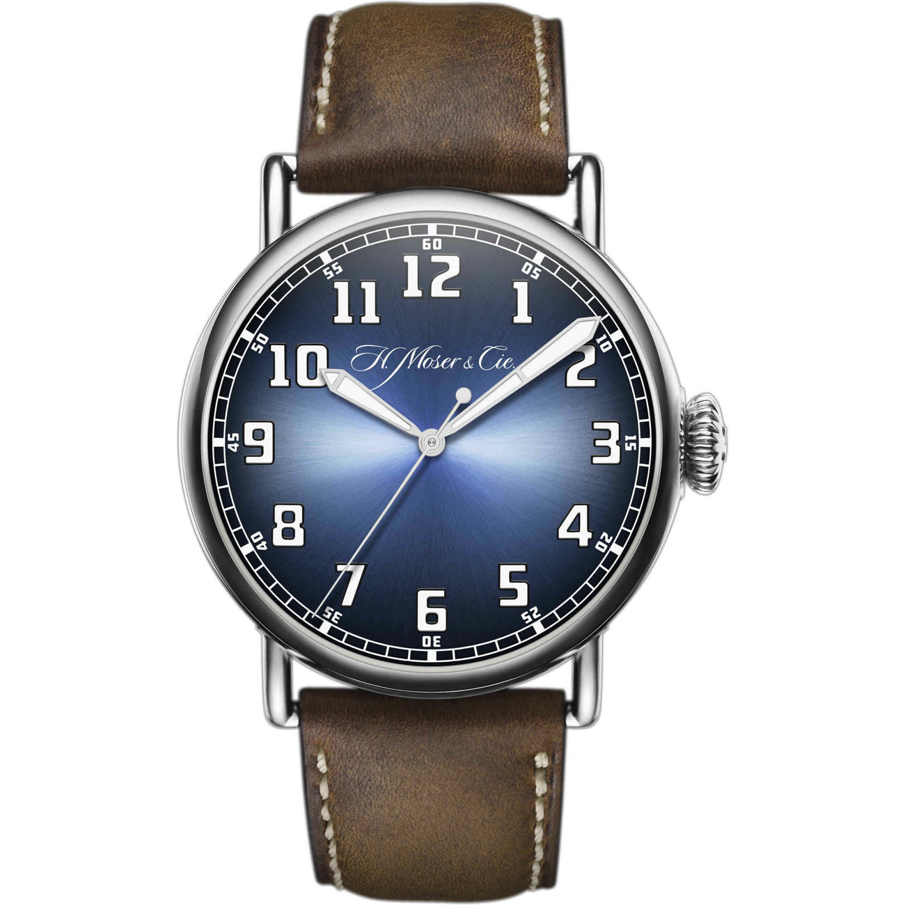 H. Moser & Cie. Heritage Centre Seconds Funky Blue