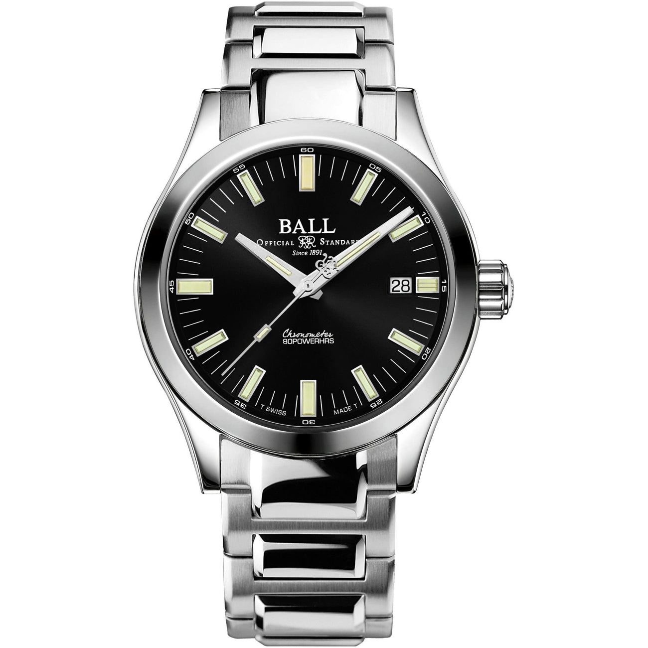 Ball Engineer M Marvelight Black 43mm