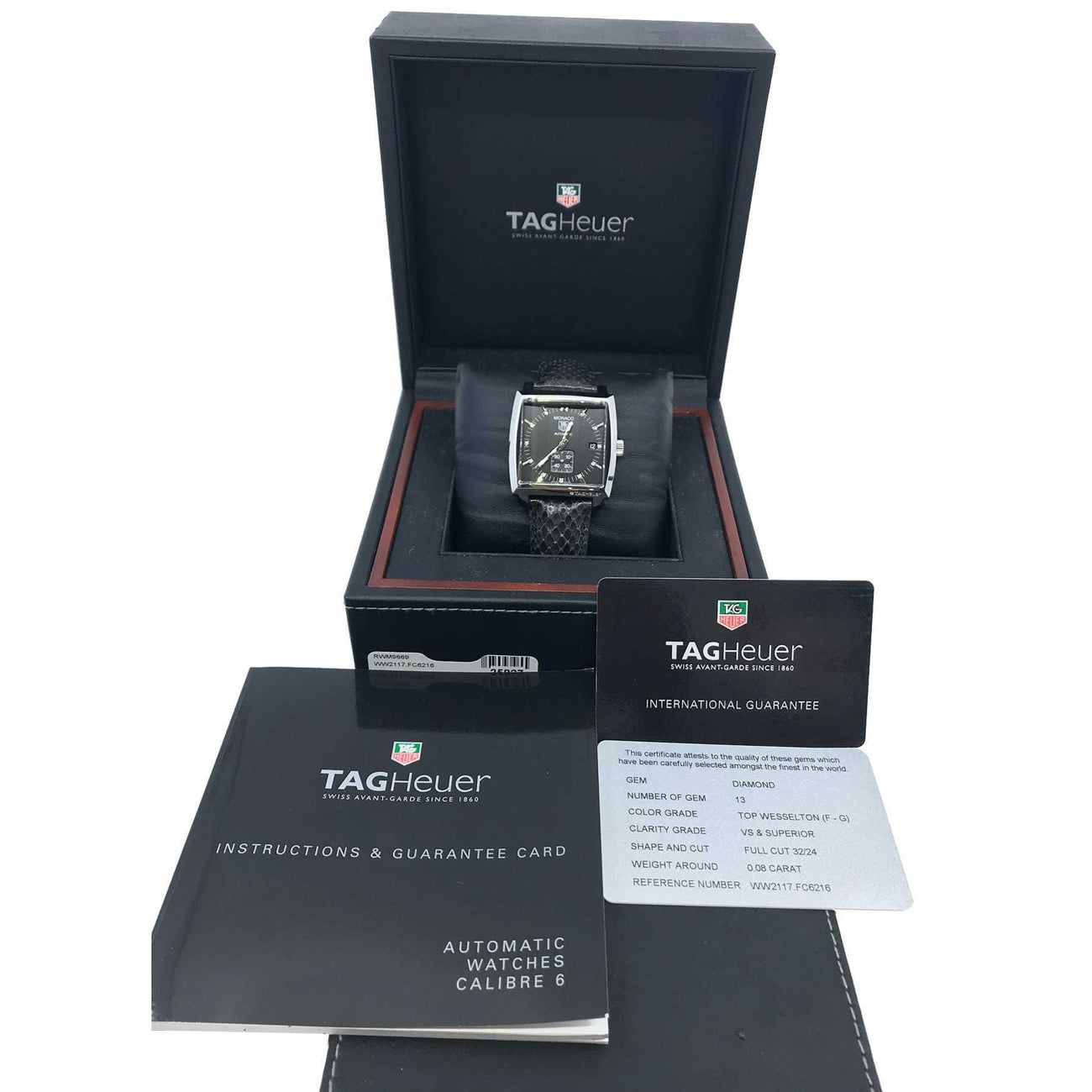 Tag Heuer Monaco Diamond Markers WW2117.FC6216