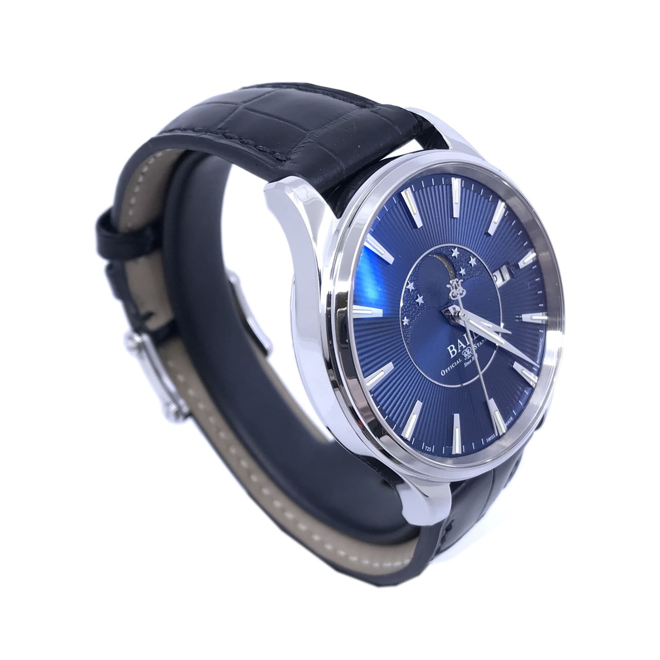 Ball Watch Trainmaster Moonphases Blue Dial NM3082D