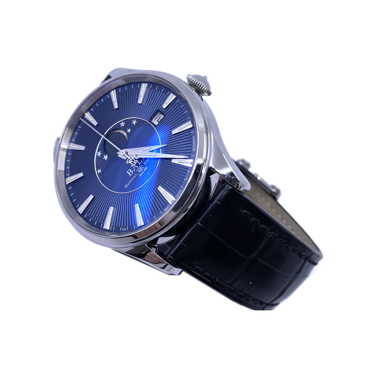 Ball Watch Trainmaster Moonphases Blue Dial NM3082D