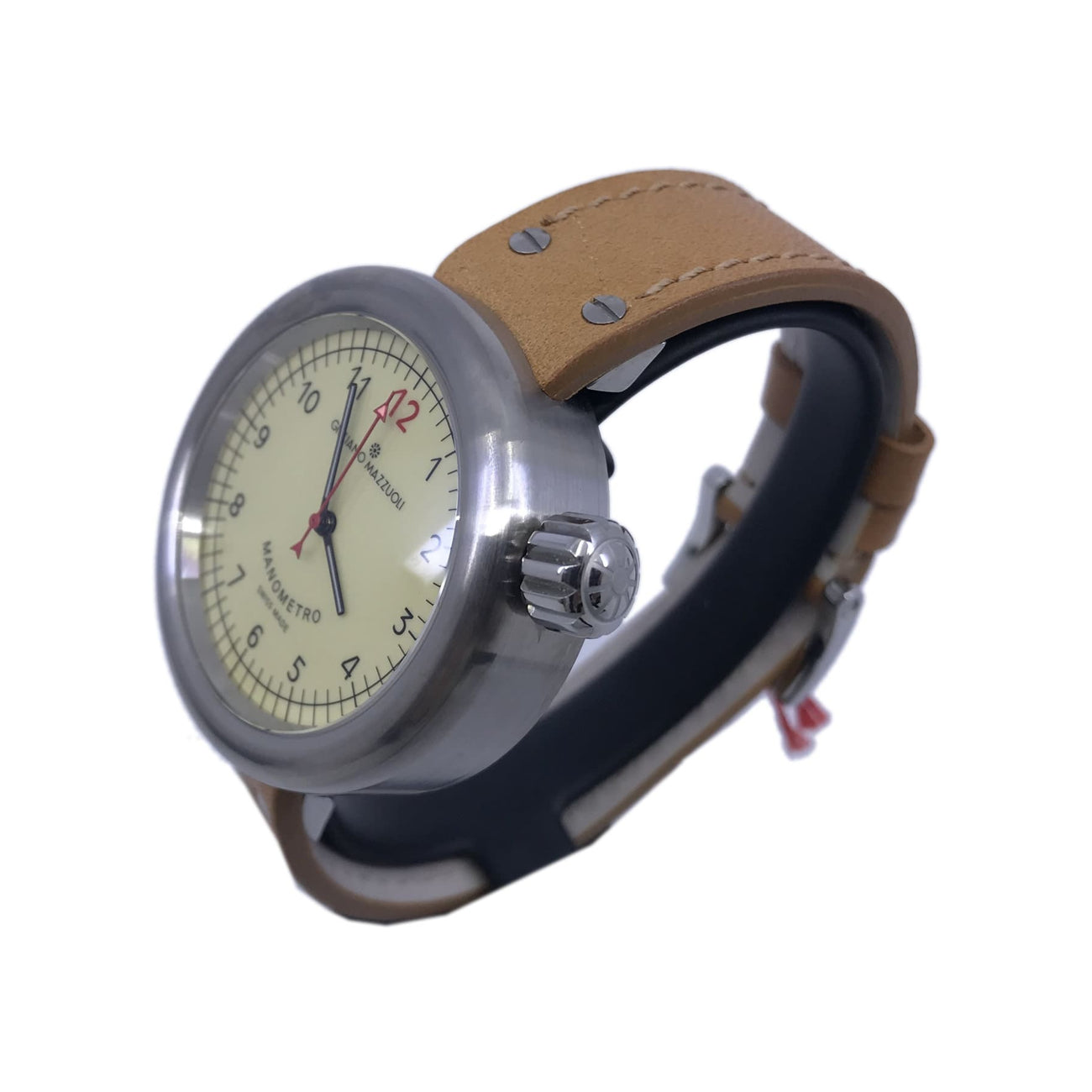 Giuliano Mazzuoli Manometro Brushed Stainless Steel