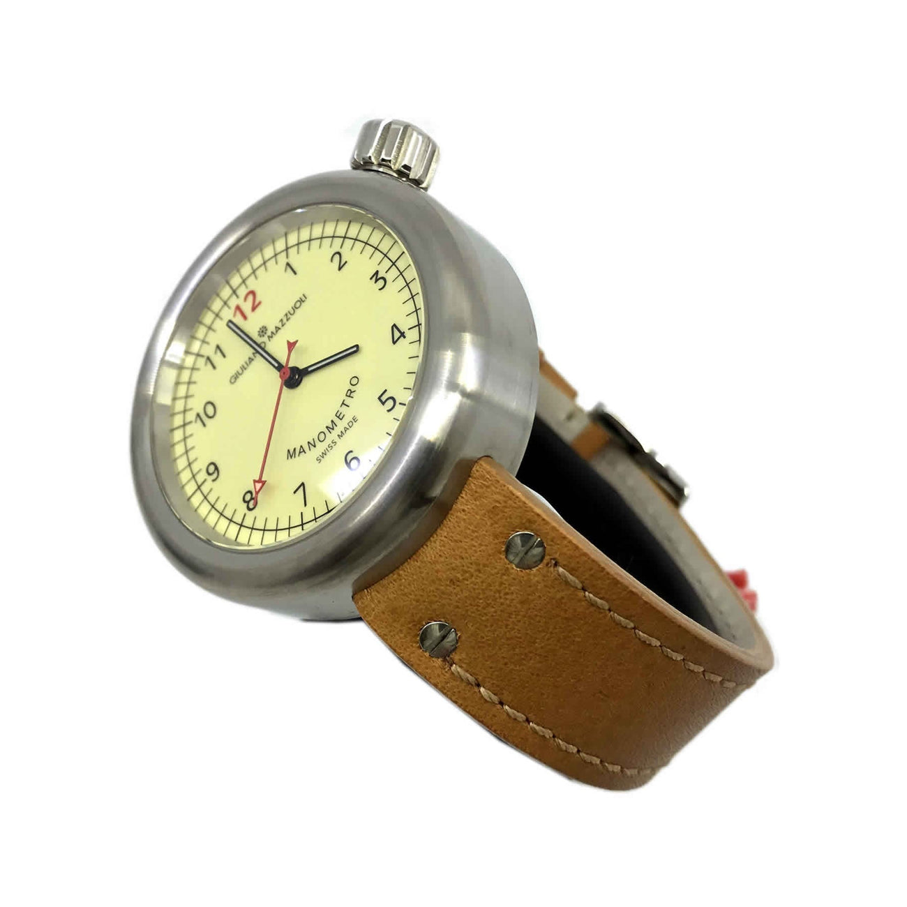 Giuliano Mazzuoli Manometro Brushed Stainless Steel