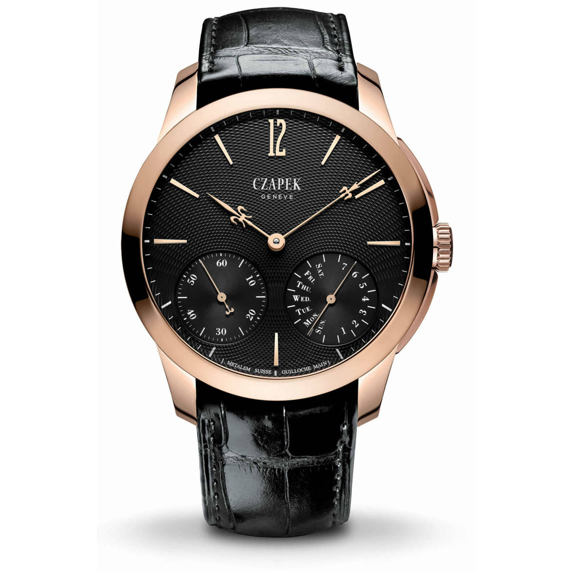 Czapek Quai Des Bergues Guilloché Ricochet Solar Eclipse