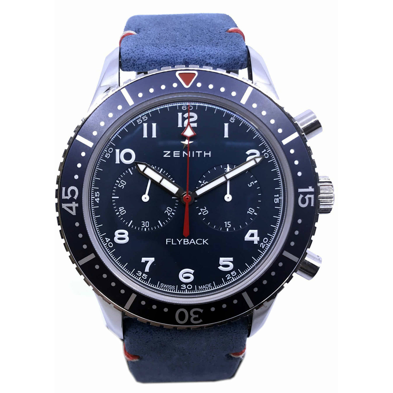 Zenith Pilot Type CP-2 Flyback Tribute to Wounded Warrior Project