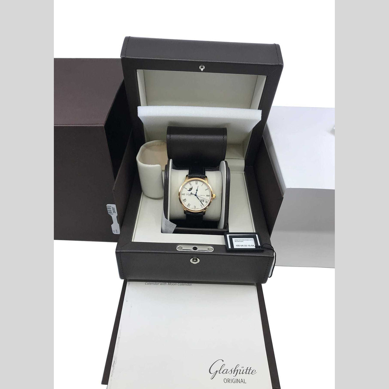Glashütte Original Senator Panorama Date Moon Phase Red Gold 100-04-32-15-04