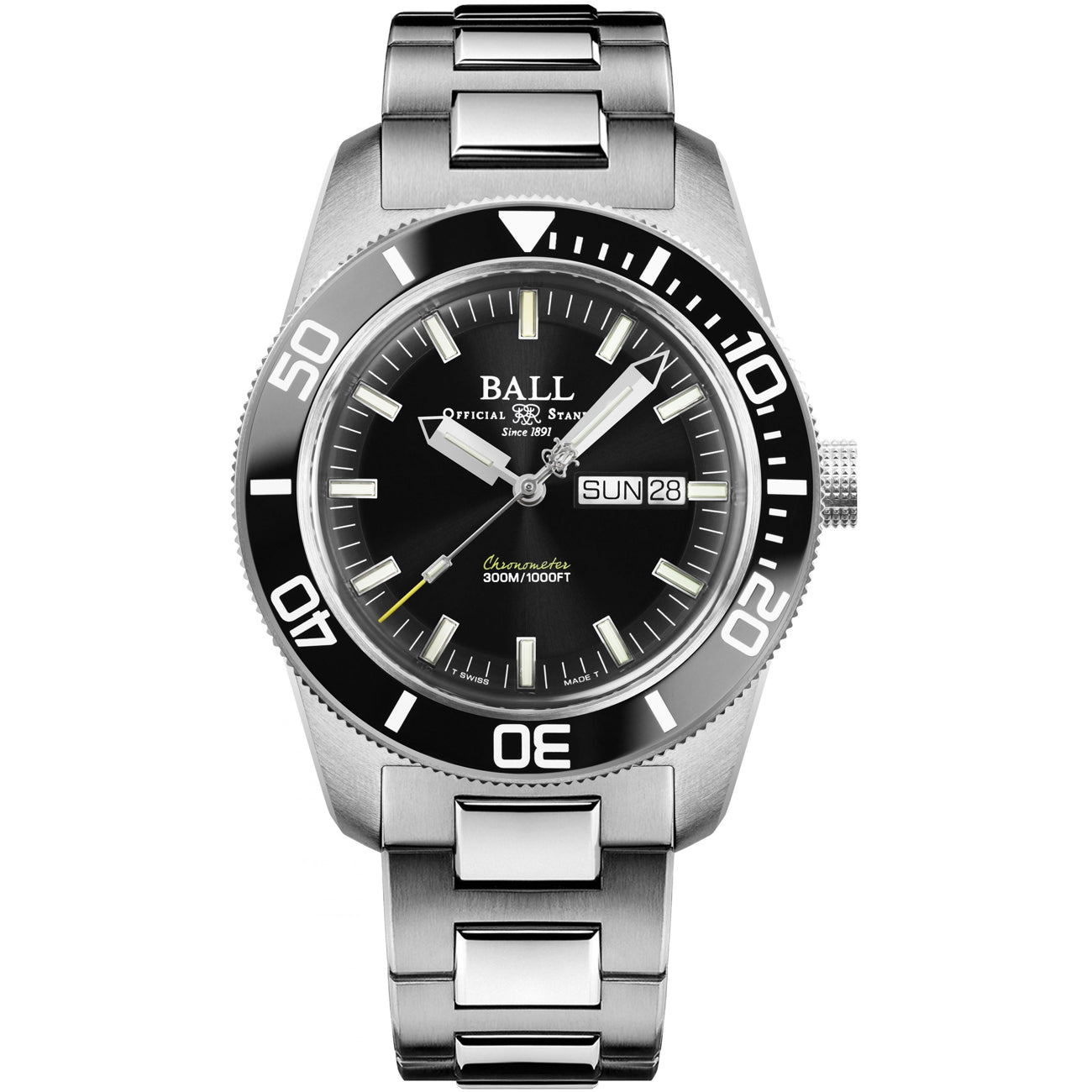 Ball DM3308A-SC-BK Engineer Master II Skindiver Heritage
