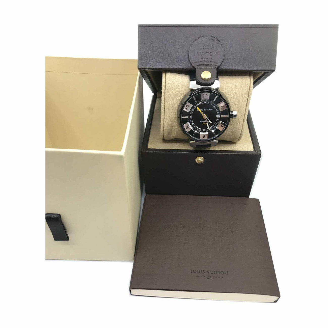 Louis Vuitton Q113K Tambour GMT