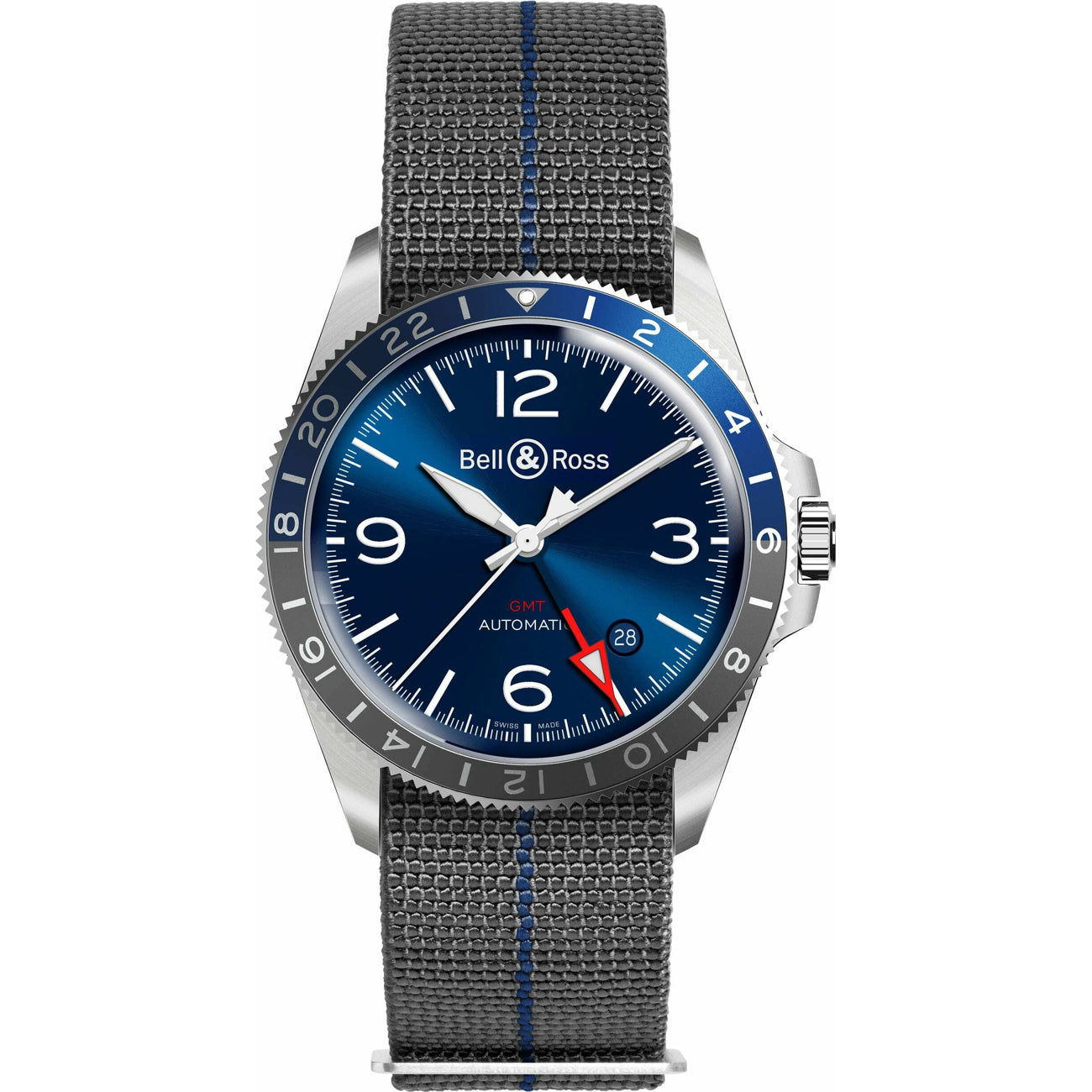 Bell & Ross BR V2-93 GMT Blue
