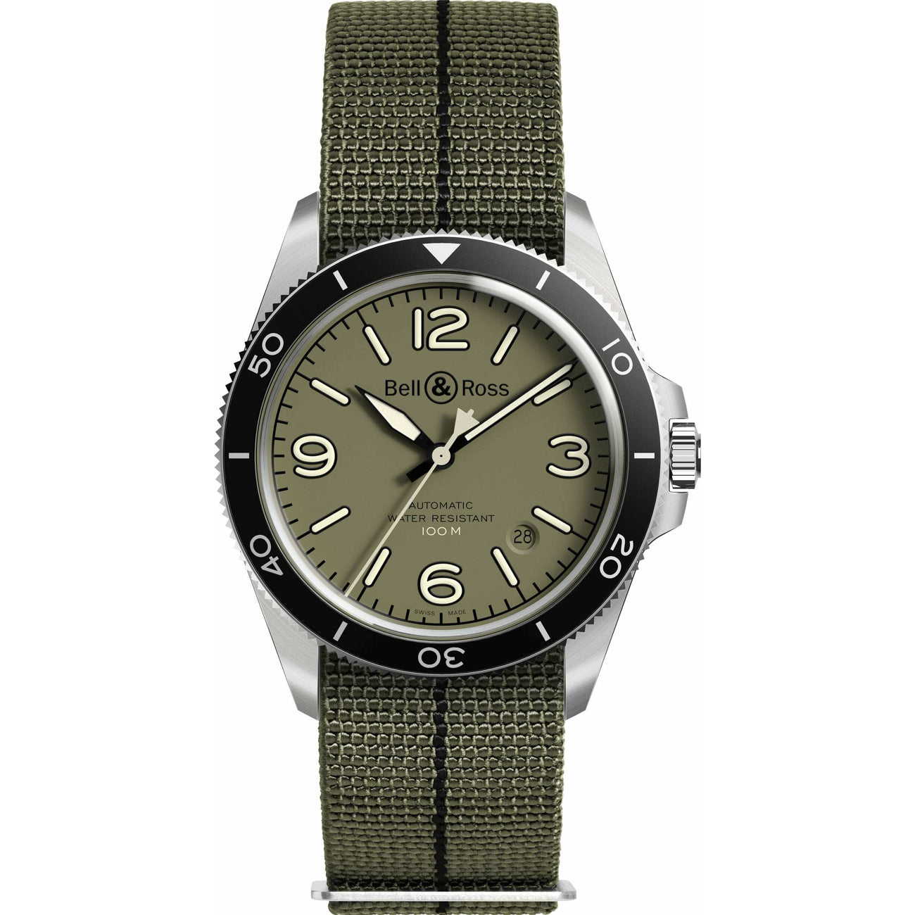 Bell & Ross BR V2-92 Military Green