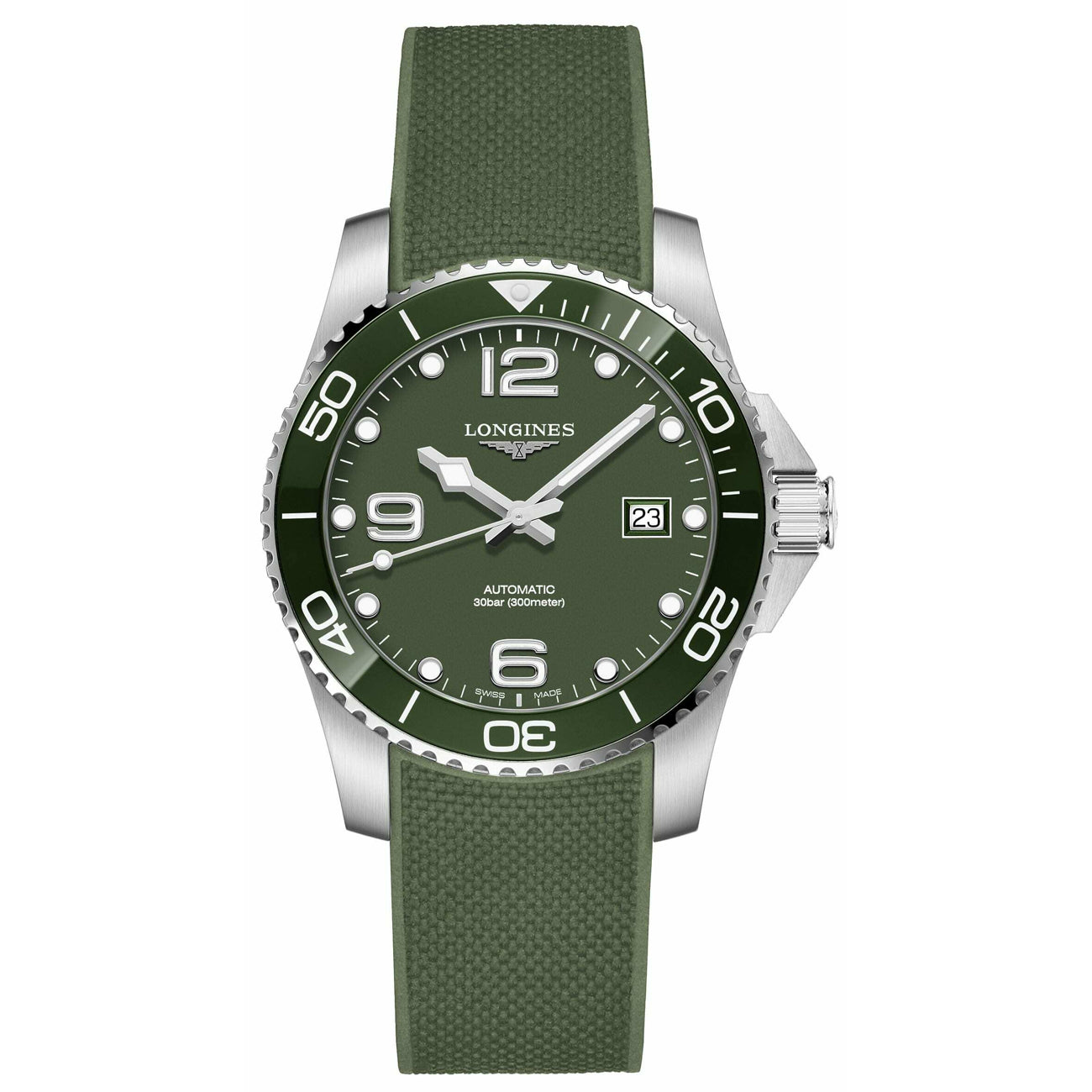 Longines Hydroconquest Green L3.781.4.06.9