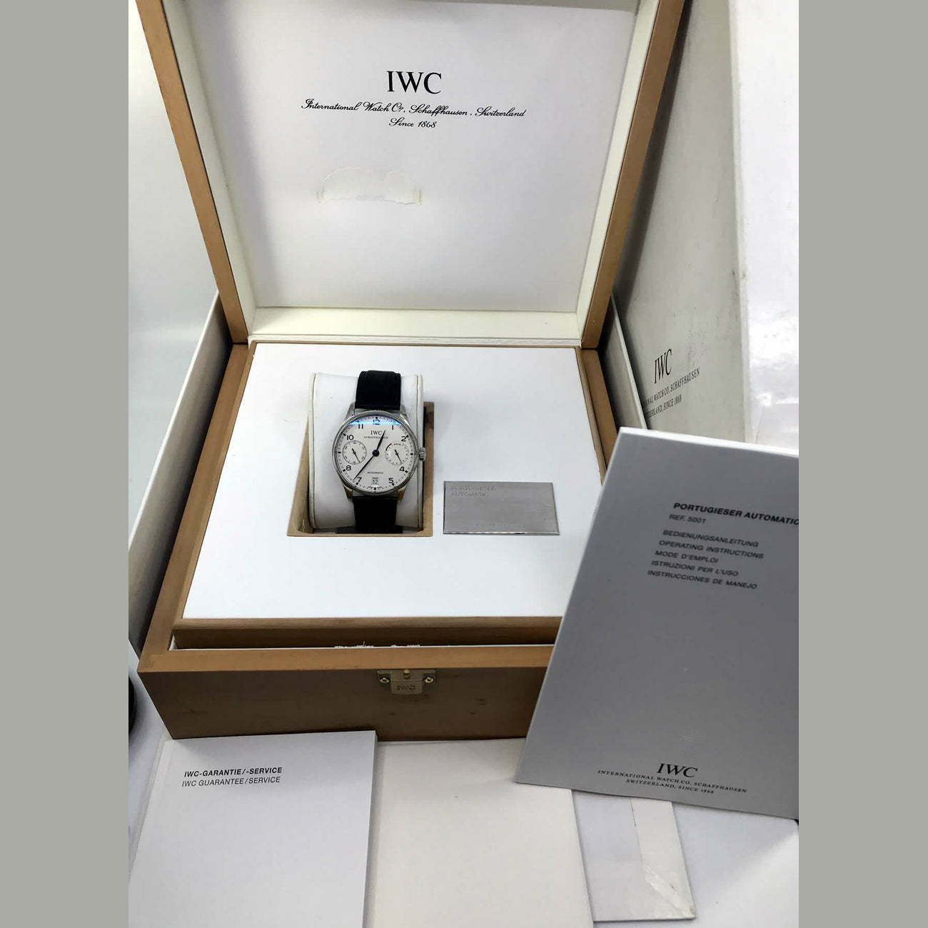 IWC Portuguese 7 Day IW5001.07