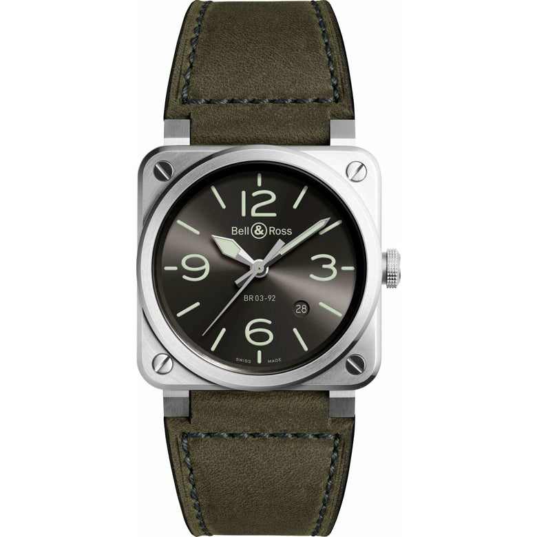 Bell & Ross BR 03-92 Grey Lum BR0392-GC3-ST/SCA