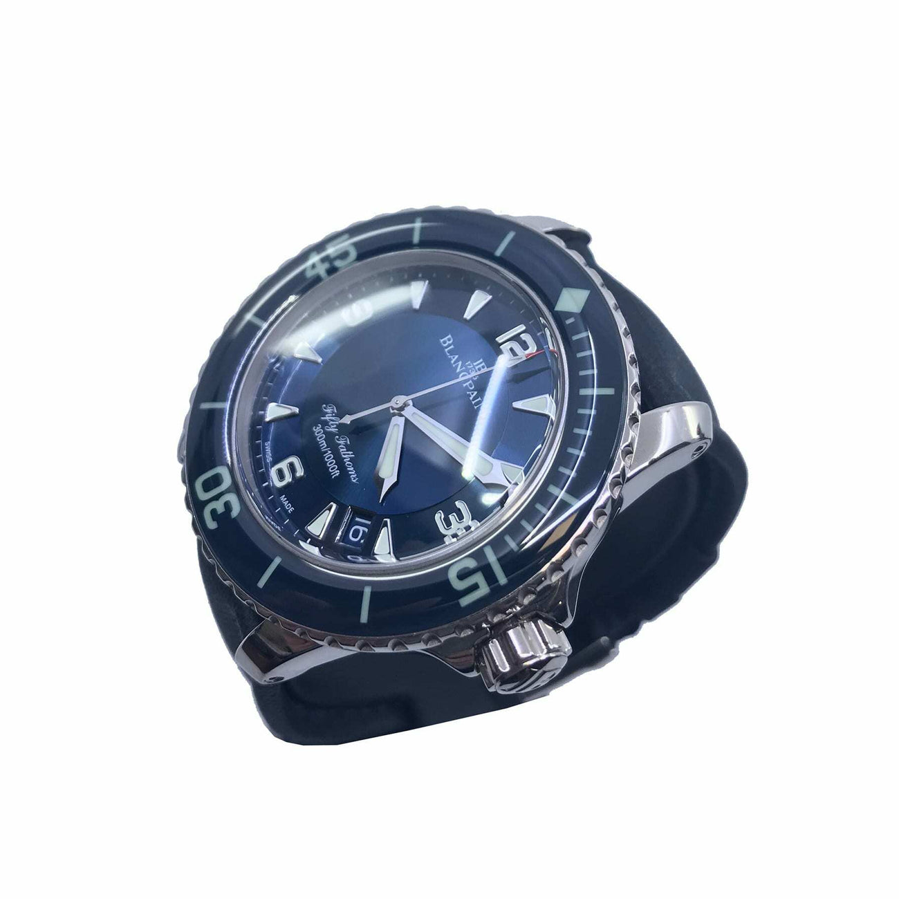 Blancpain Fifty Fathoms 18k White Gold 5015-1540-52