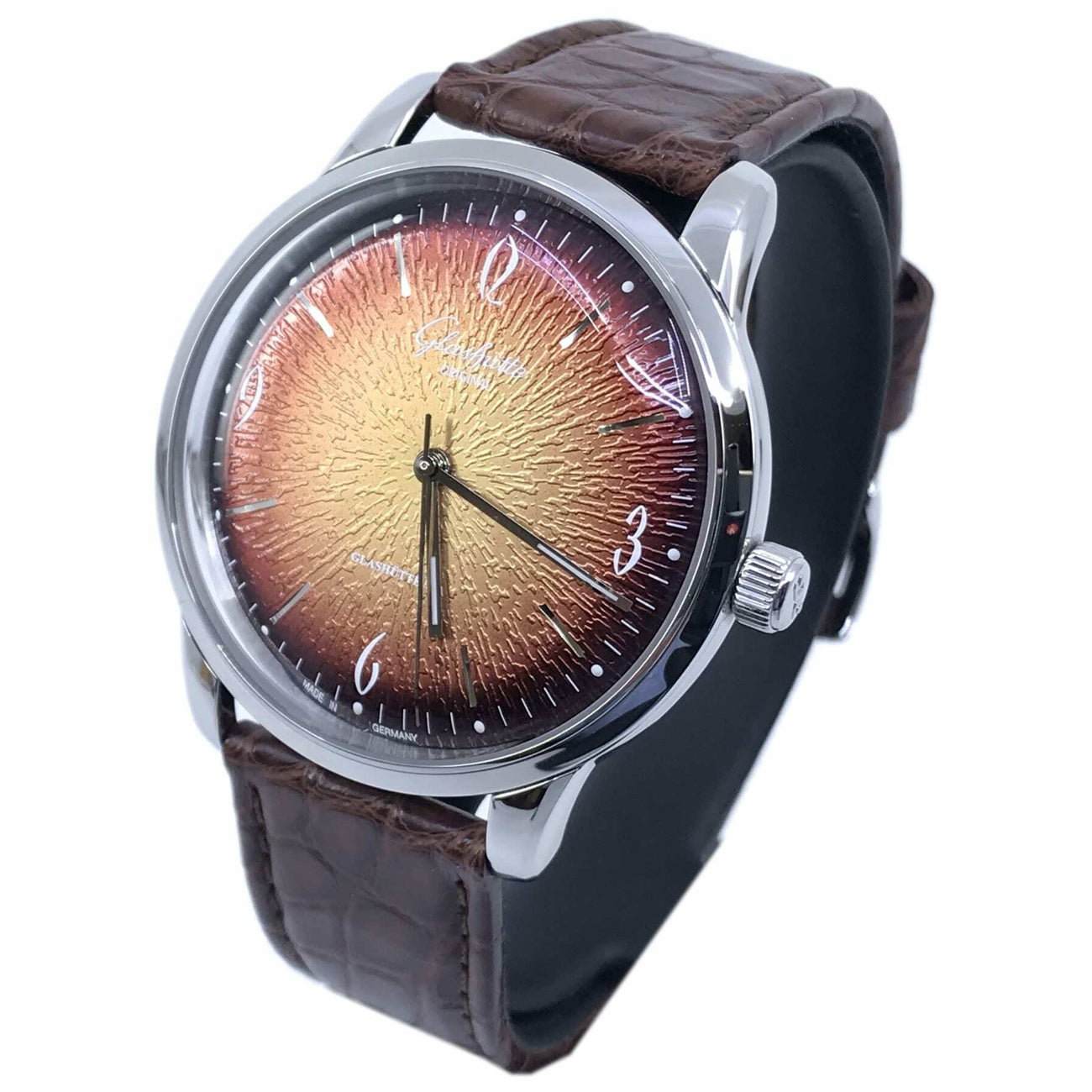Glashütte Original Sixties Orange Dial 1-39-52-13-02-04