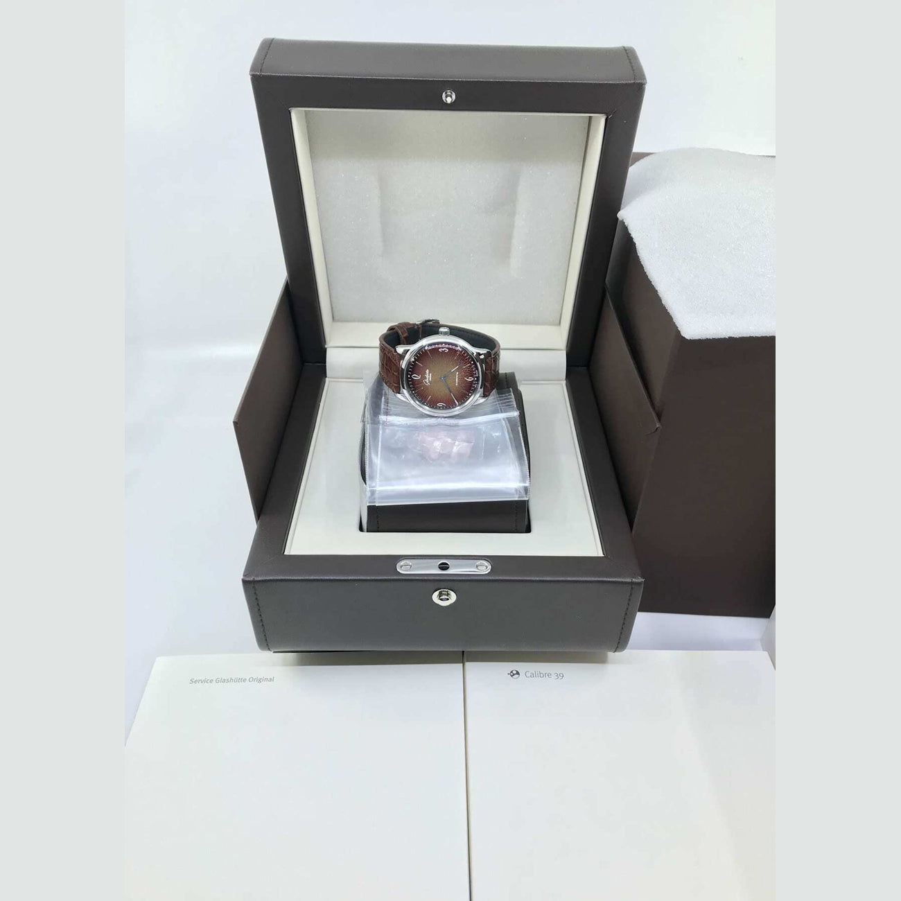 Glashütte Original Sixties Orange Dial 1-39-52-13-02-04