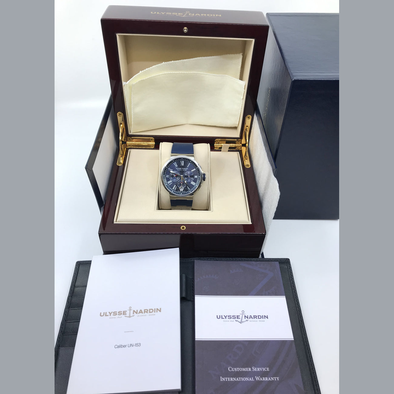 Ulysse Nardin Marine Annual Calendar Chronograph 1533-150-3/43