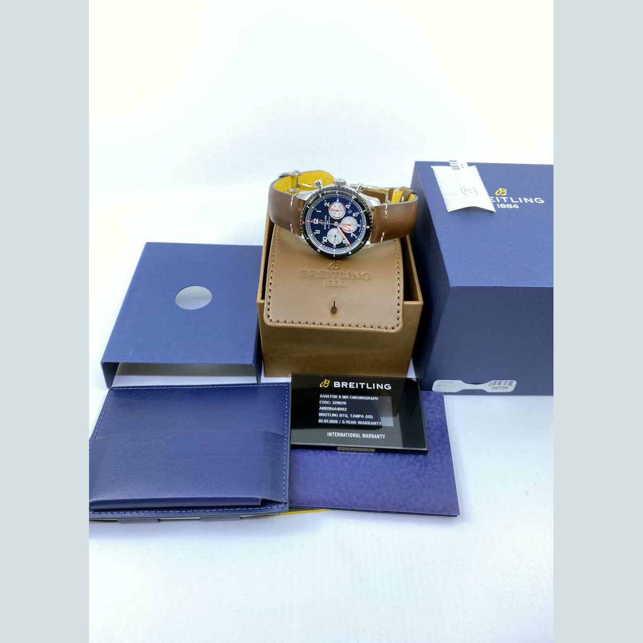 Breitling AB01194A1B1X2 Aviator 8 B01 Chronograph 43 Mosquito