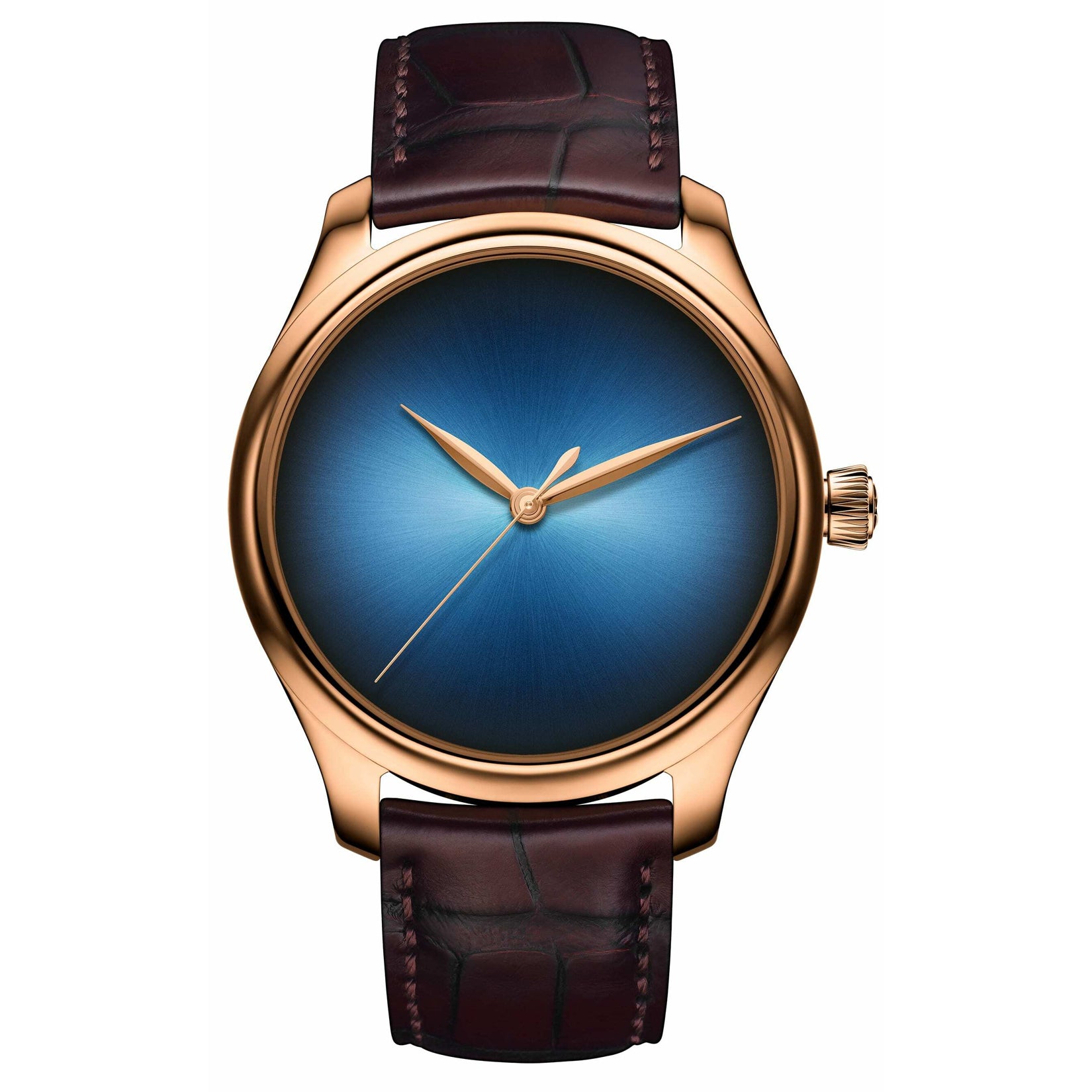 H. Moser & Cie. Endeavour Centre Seconds Concept Red Gold Funky Blue