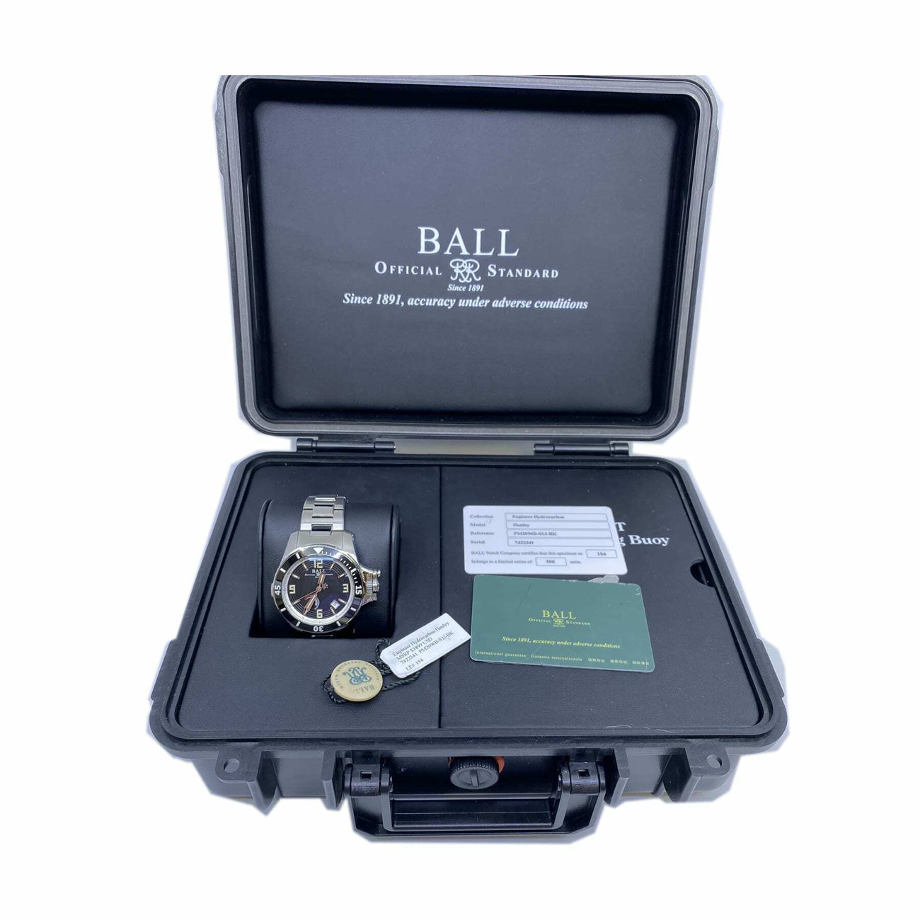 Ball Watch Engineer Hydrocarbon Hunley PM2096B-S1J-BK