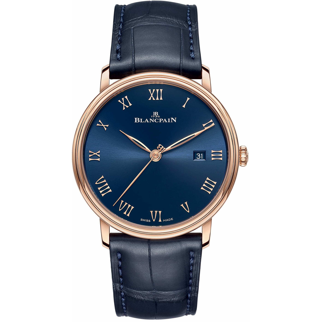 Blancpain Villeret Ultraplate Blue Dial