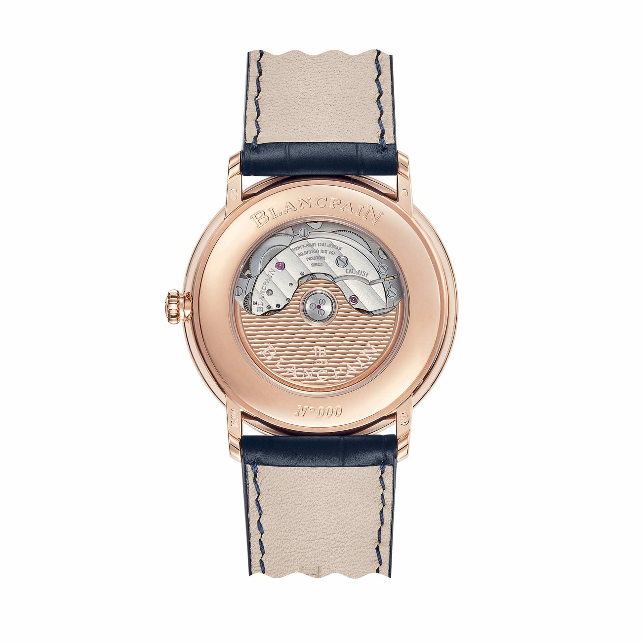 Blancpain Villeret Ultraplate Blue Dial on Bracelet