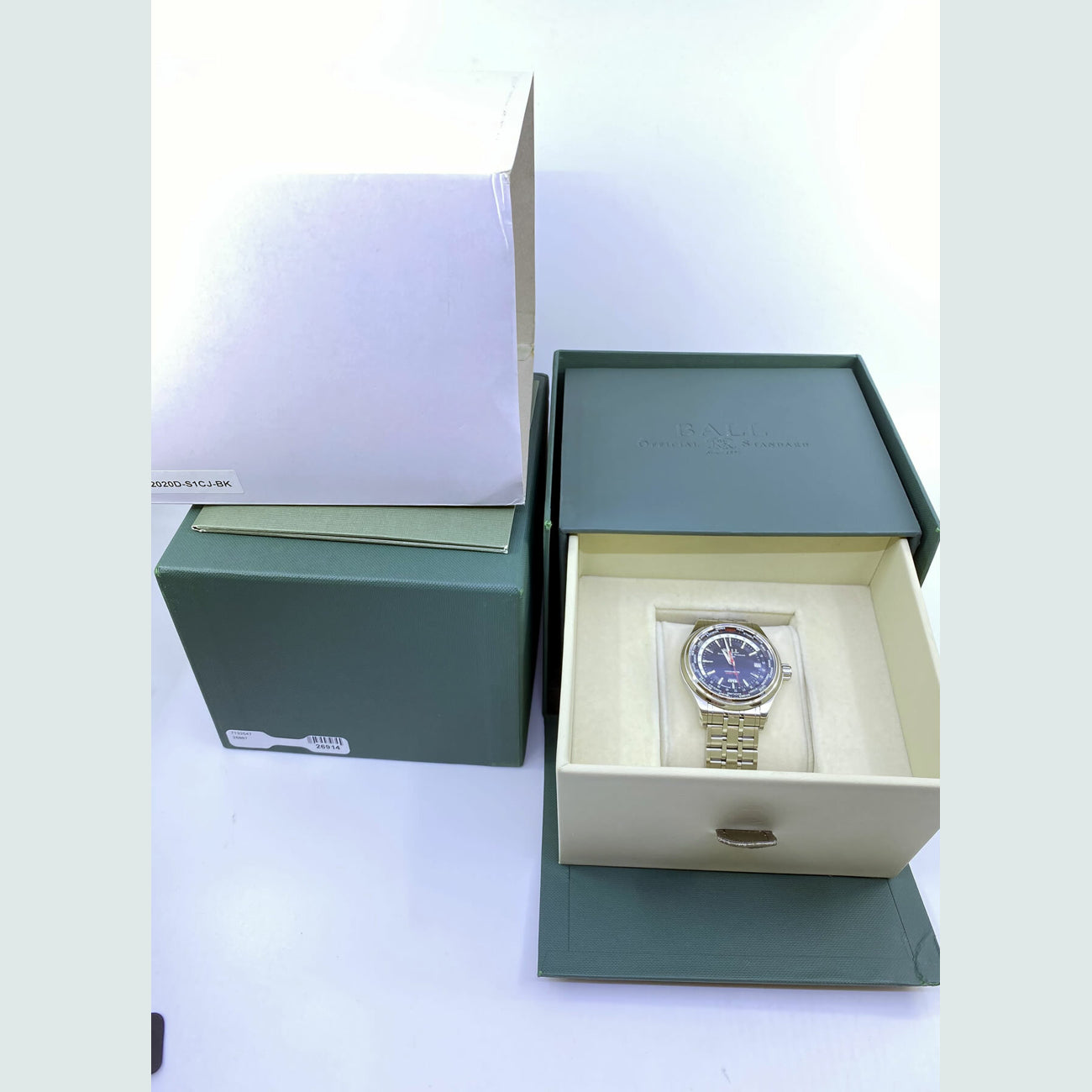 Ball Watch Trainmaster World Time GM2020D-S1CJ-BK
