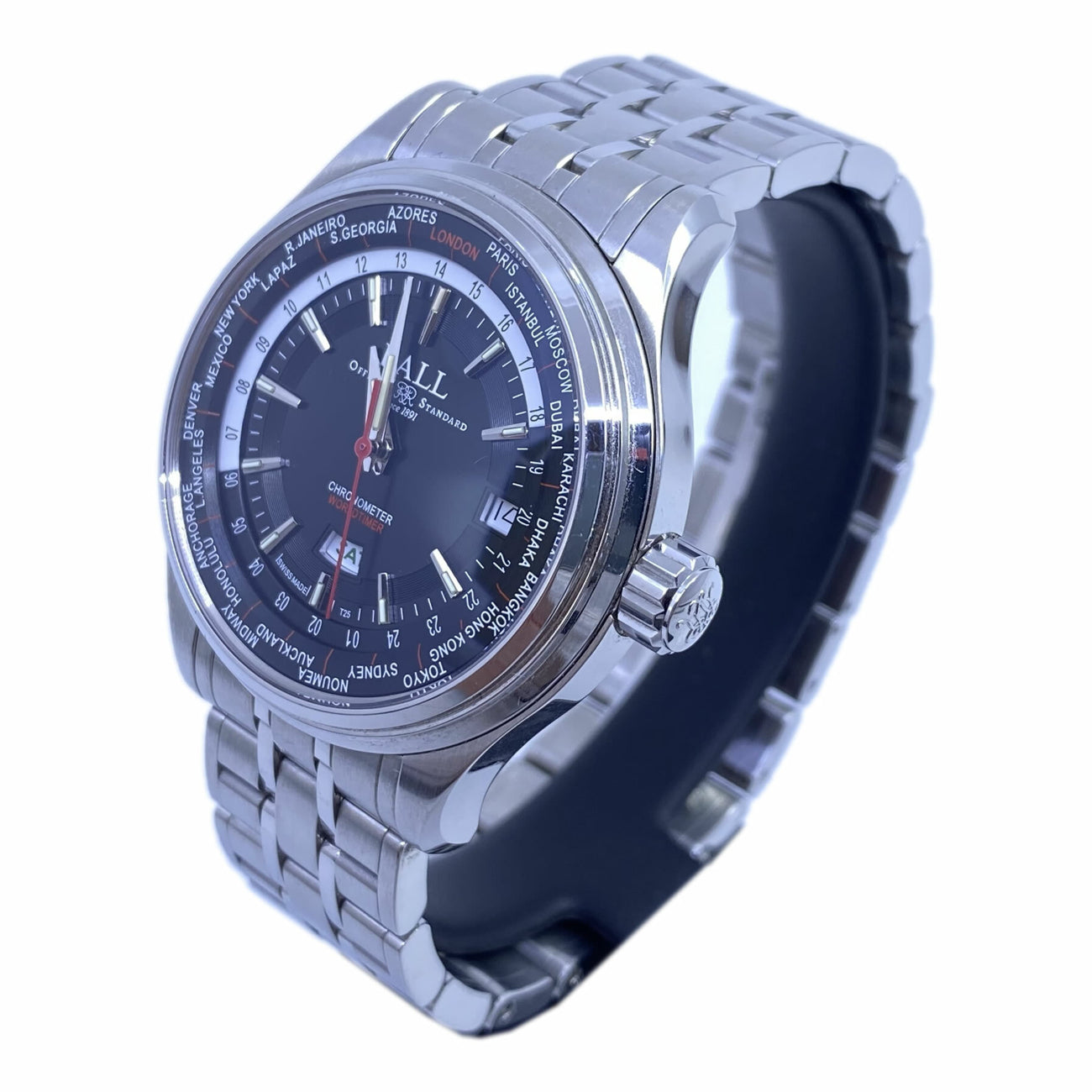 Ball Watch Trainmaster World Time GM2020D-S1CJ-BK
