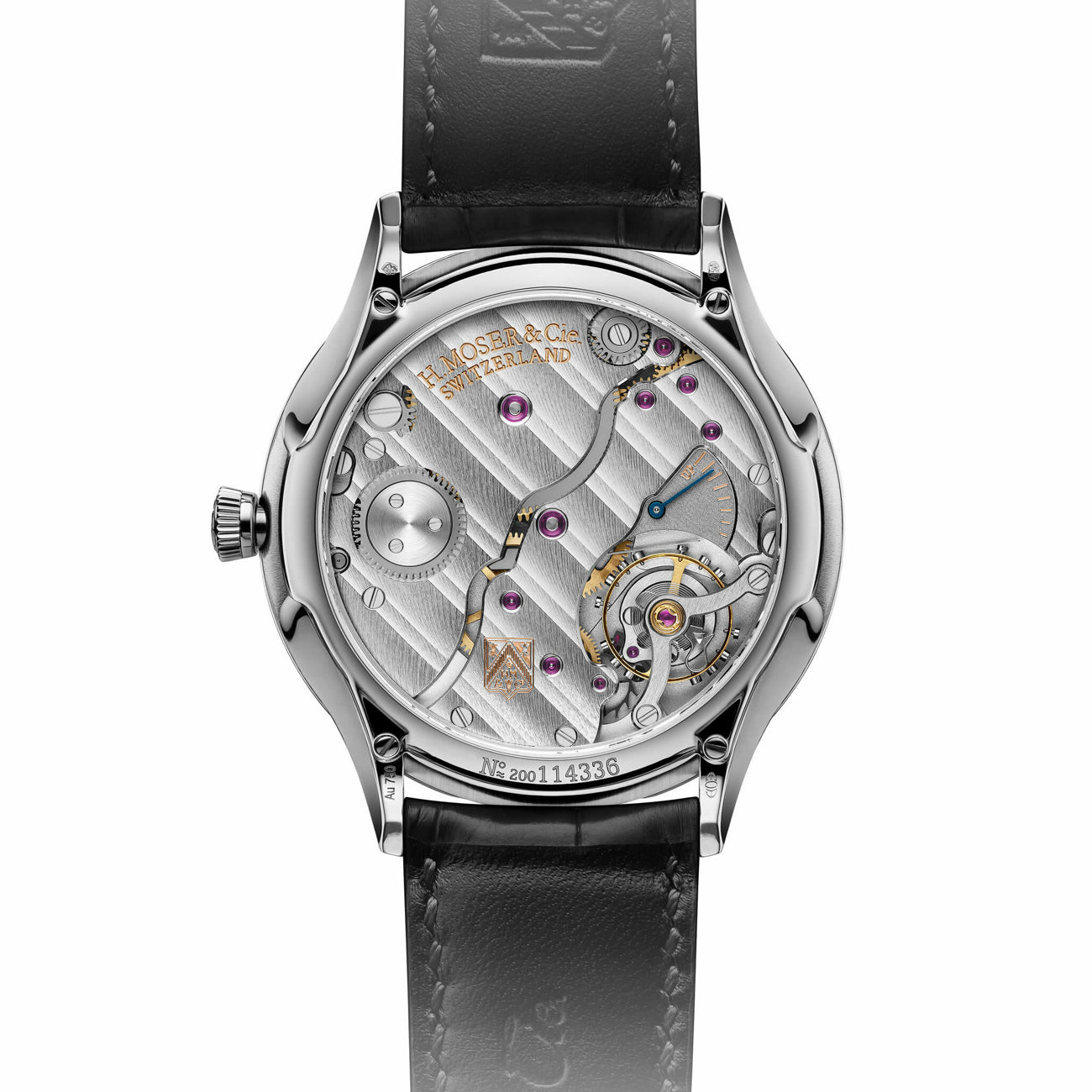 H. Moser & Cie. Venturer Vantablack Black Hands