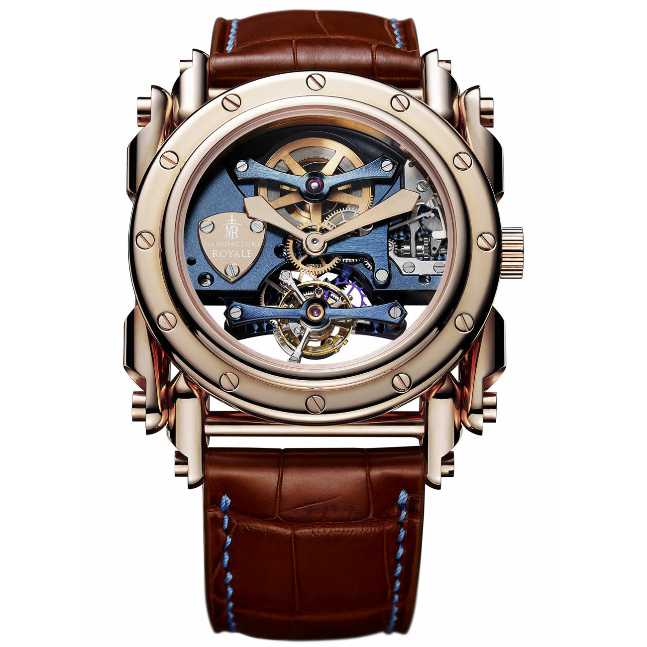 Manufacture Royale Androgyne Royale Bespoke Light Blue Rose Gold