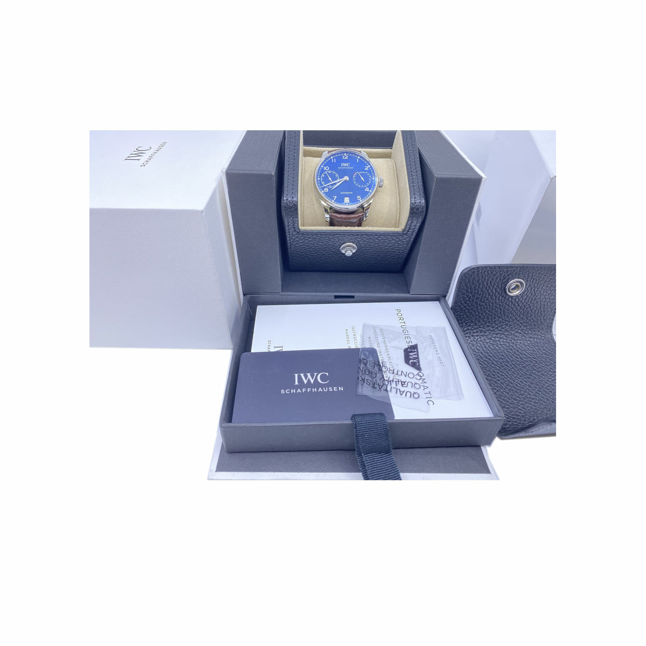 IWC Portugieser IW500710 Blue Dial
