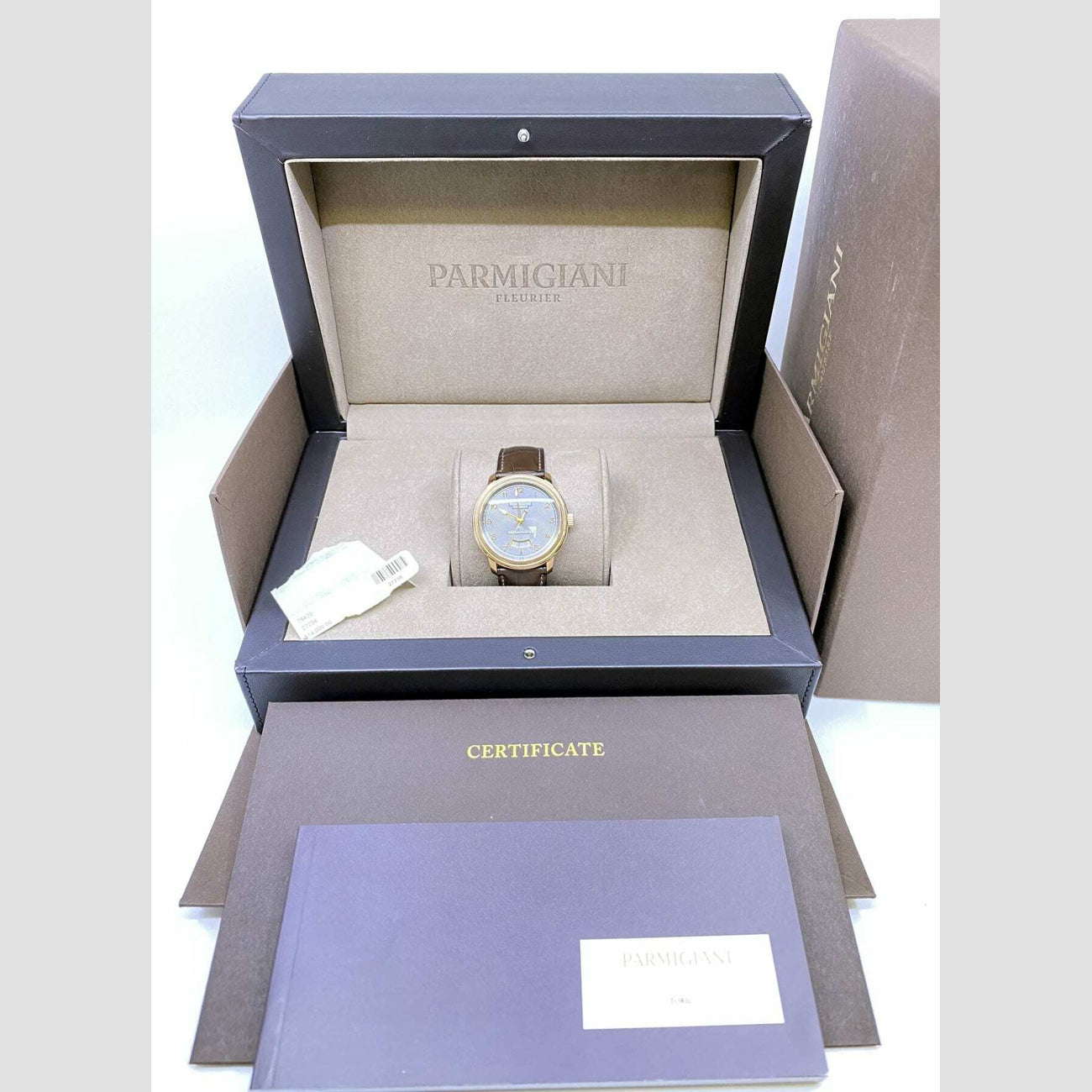 Parmigiani Fleurier Toric Chronometre Slate Guilloche Dial Limited Edition