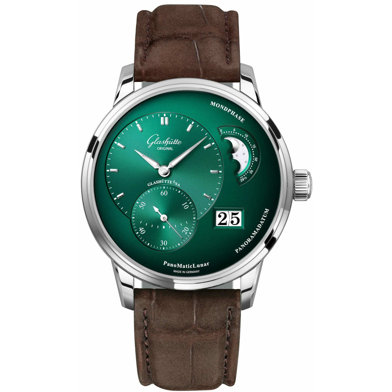 Glashütte Original PanoMaticLunar Green Dial