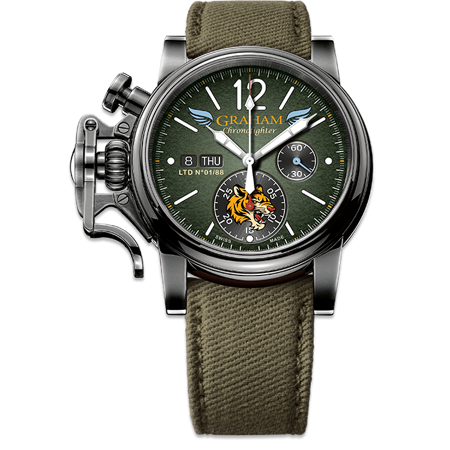 Graham Chronofighter Vintage Flying Tiger