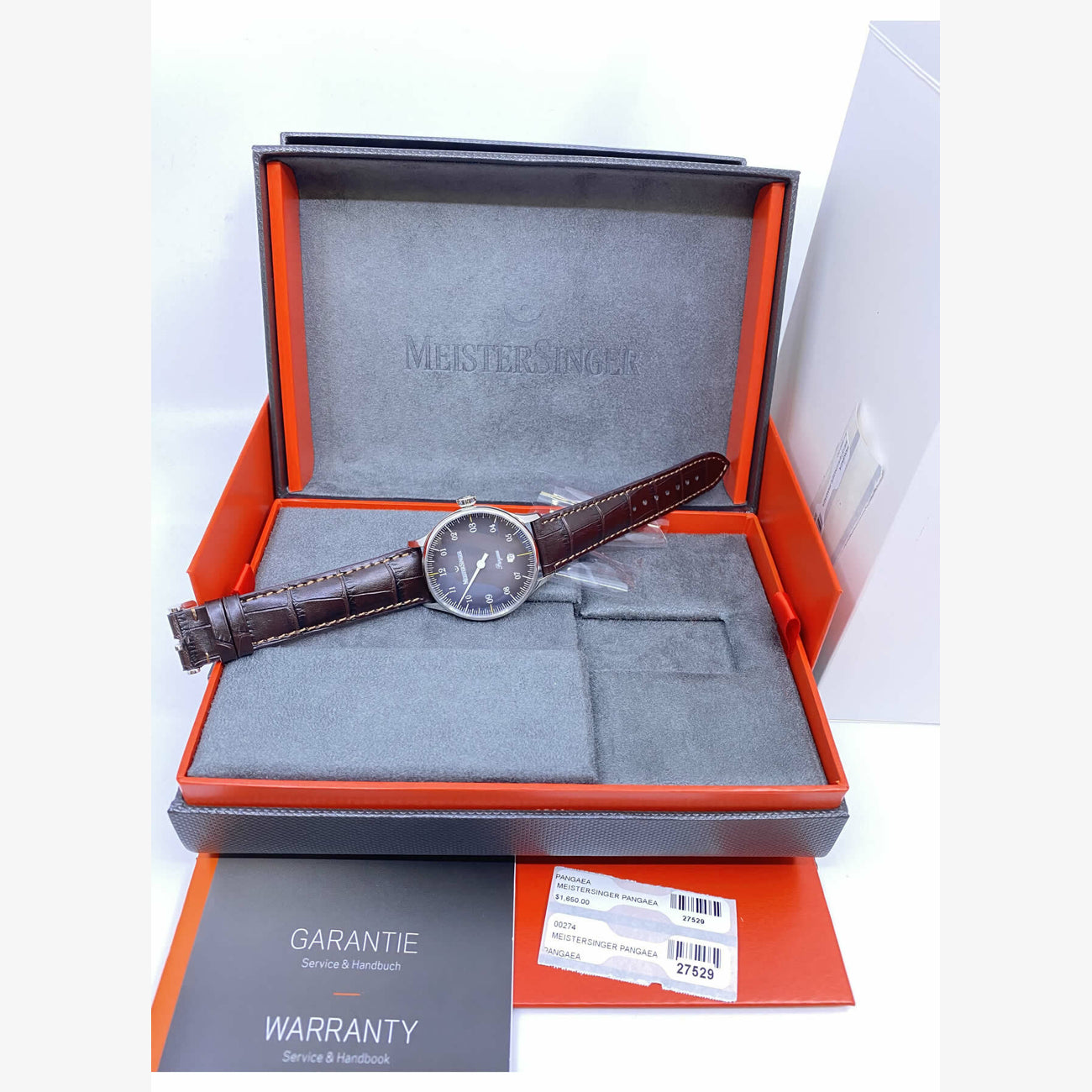 MeisterSinger Pangaea Date Black Degradé PMD902D