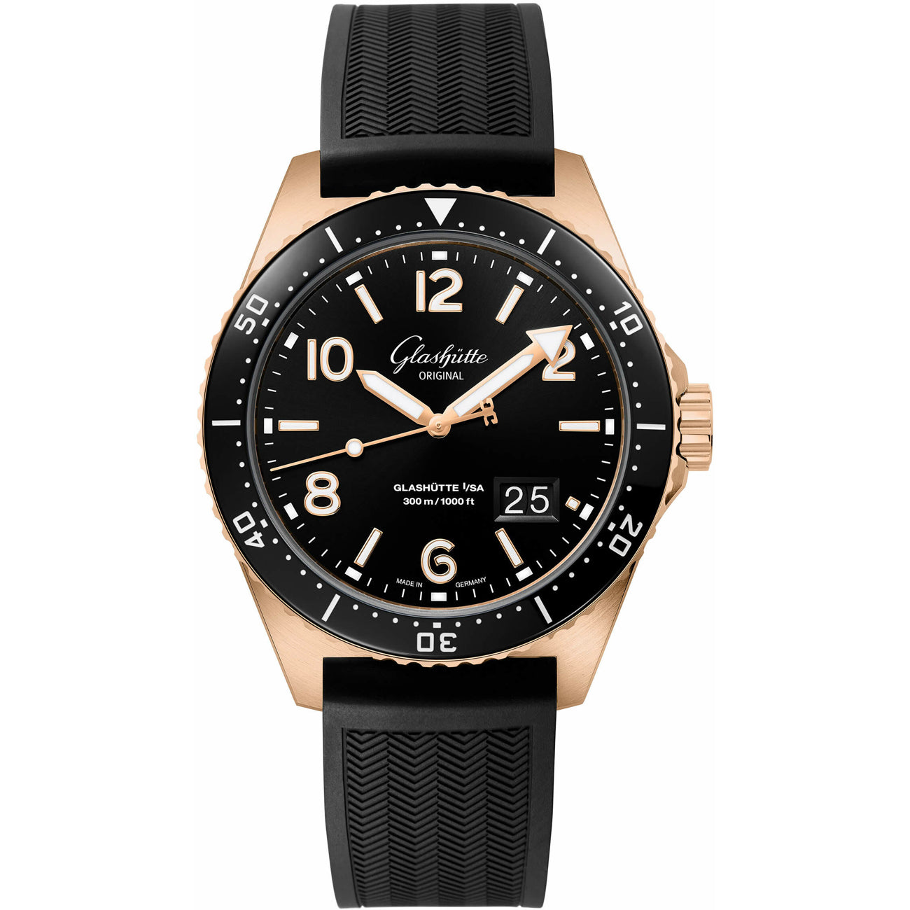 Glashütte Original SeaQ Panorama Date Red Gold