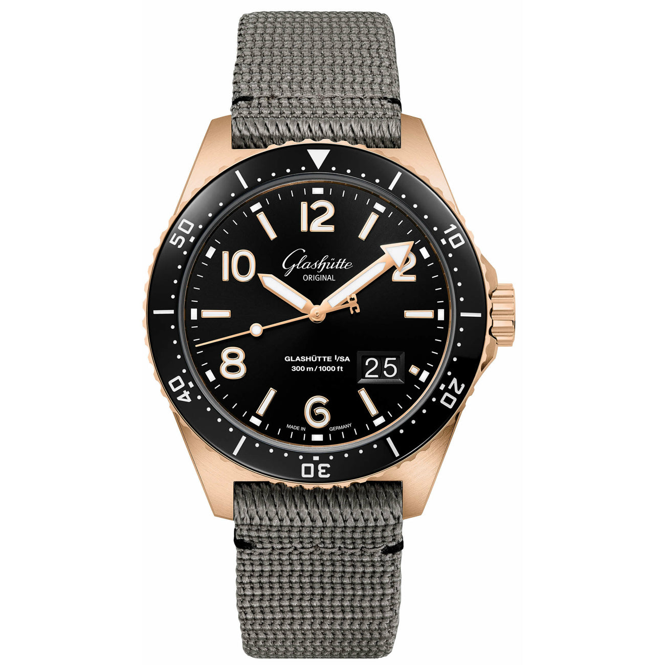 Glashütte Original SeaQ Panorama Date Red Gold